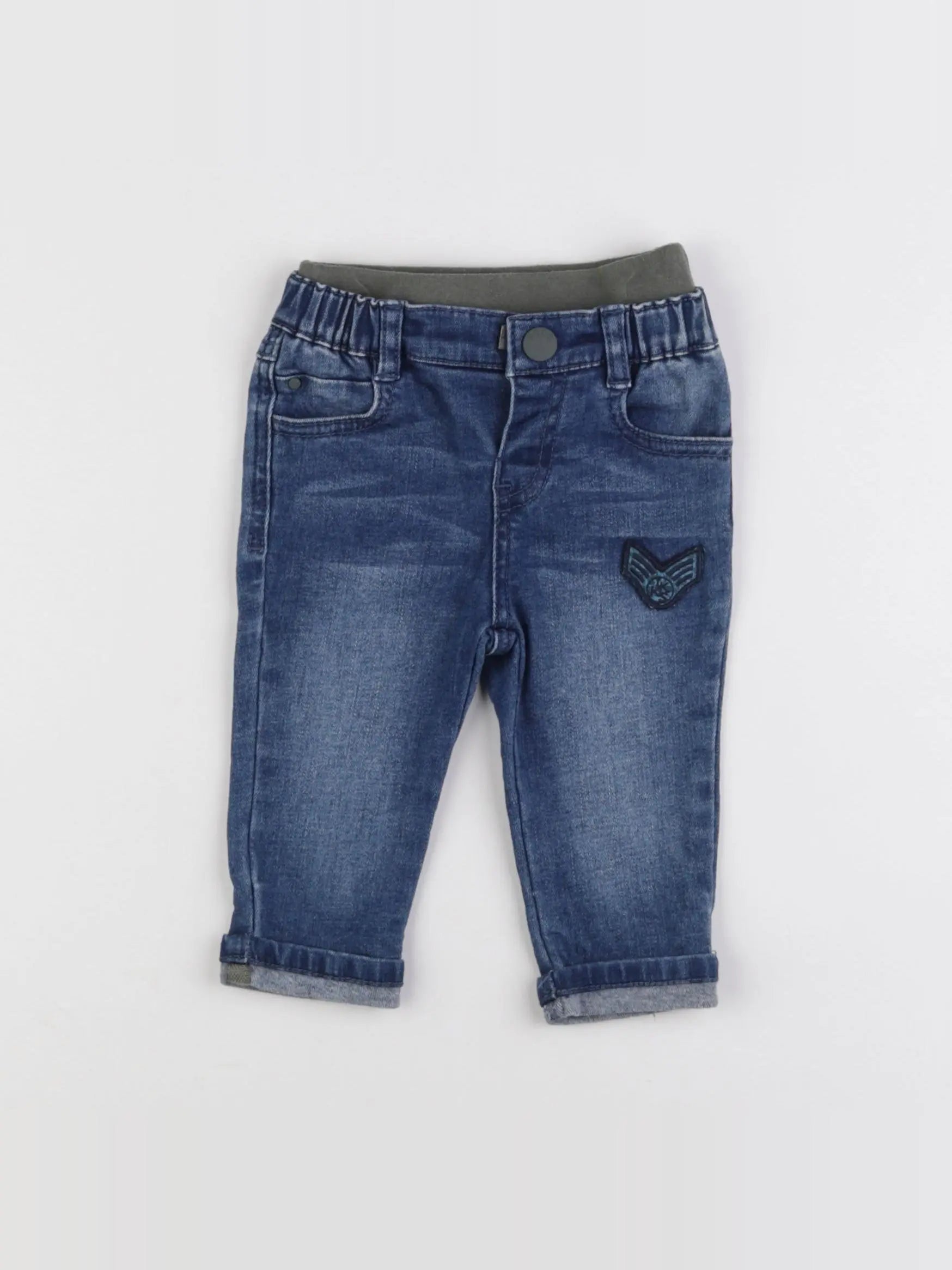 IKKS - jean bleu - 6 mois