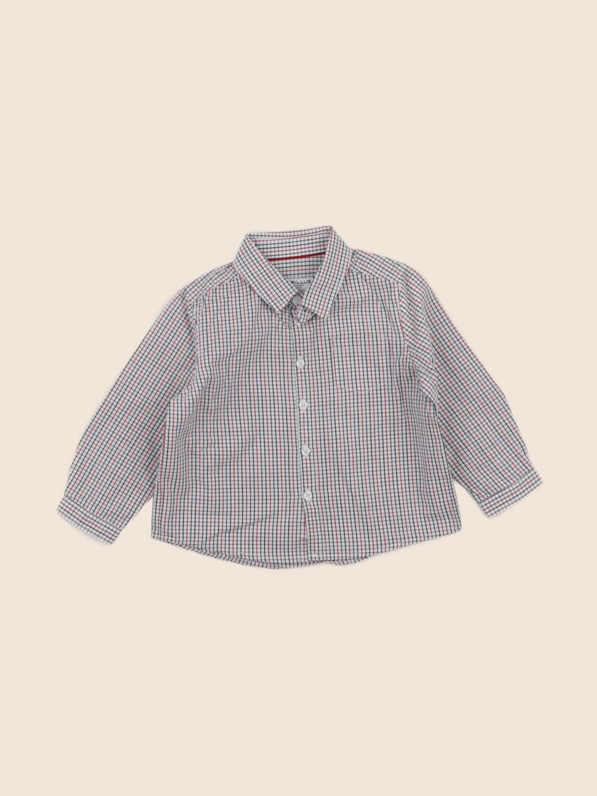 Cyrillus - chemise multicolore - 12 mois