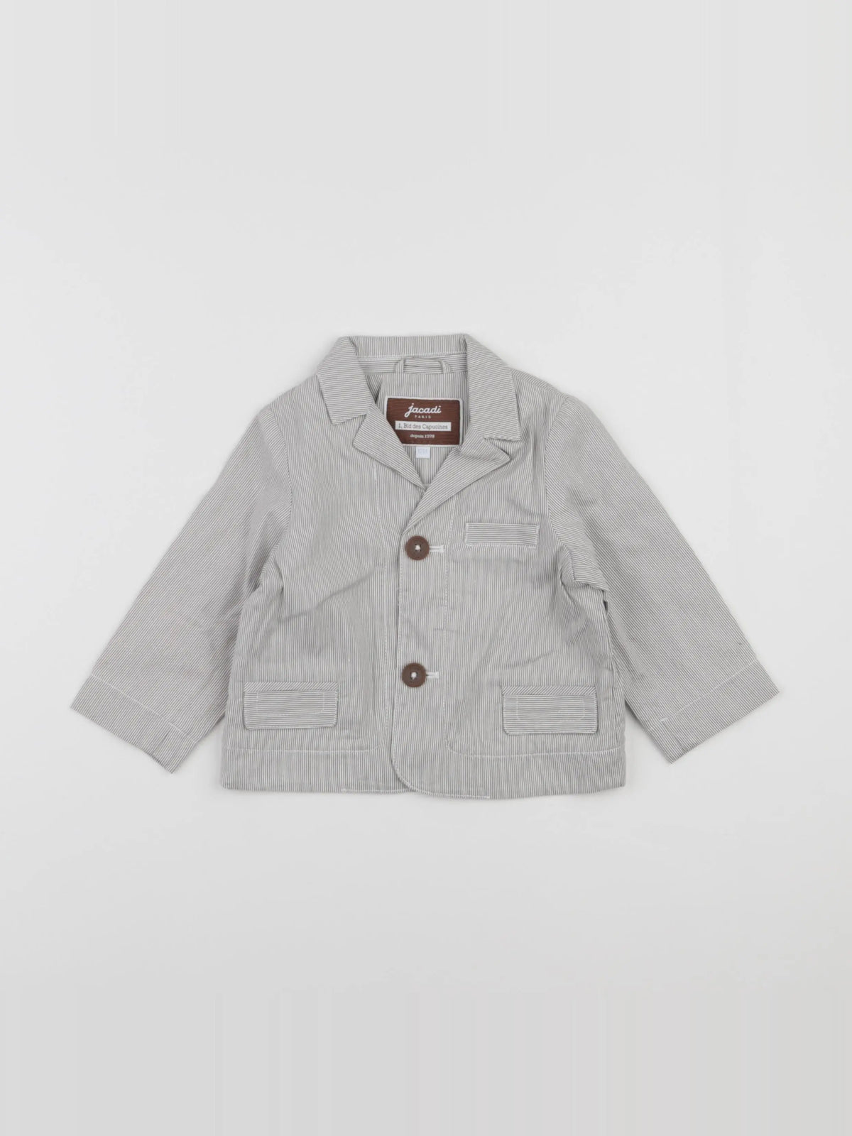 Jacadi - veste beige, blanc - 12 mois