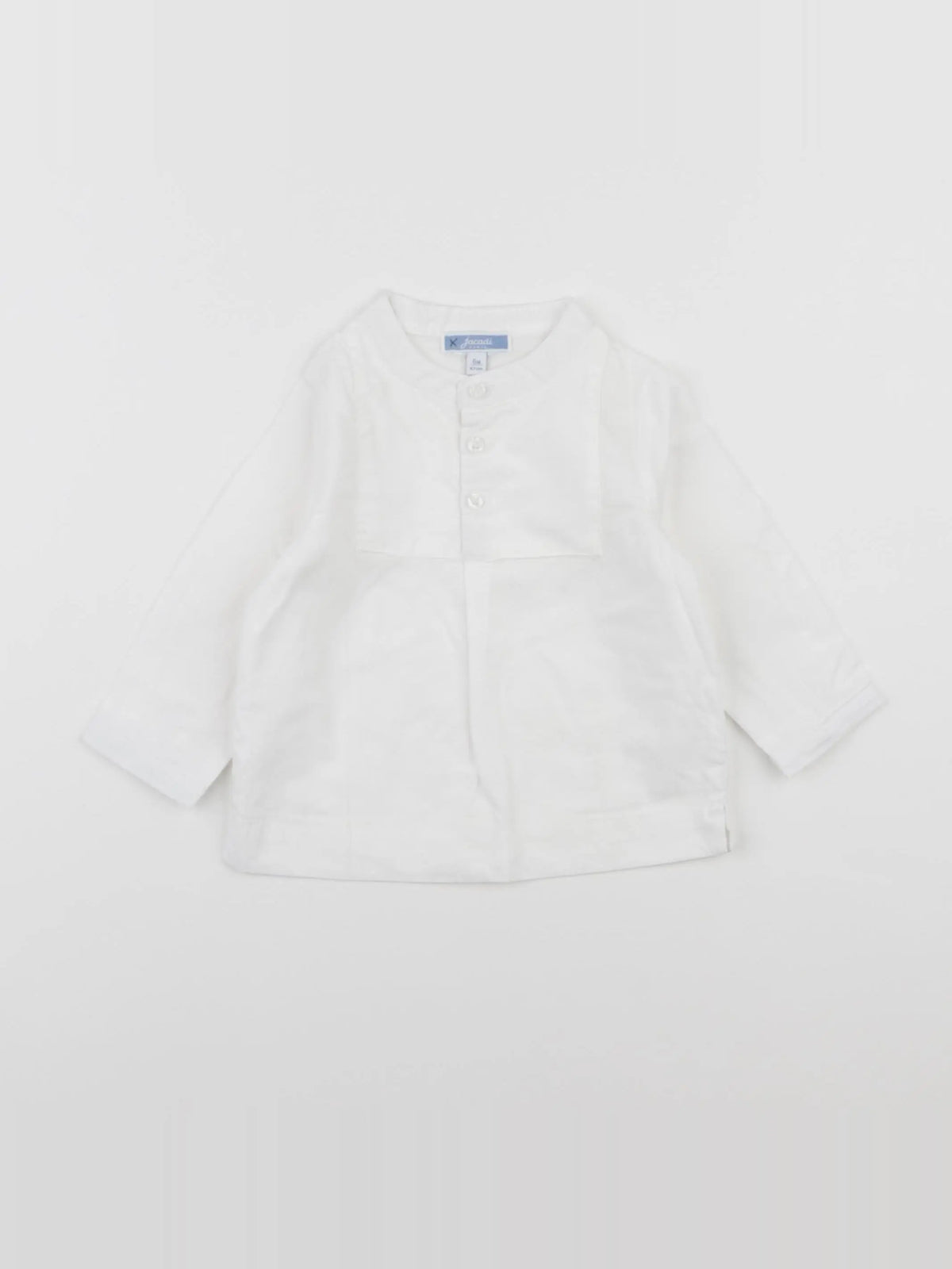 Jacadi - chemise blanc - 6 mois
