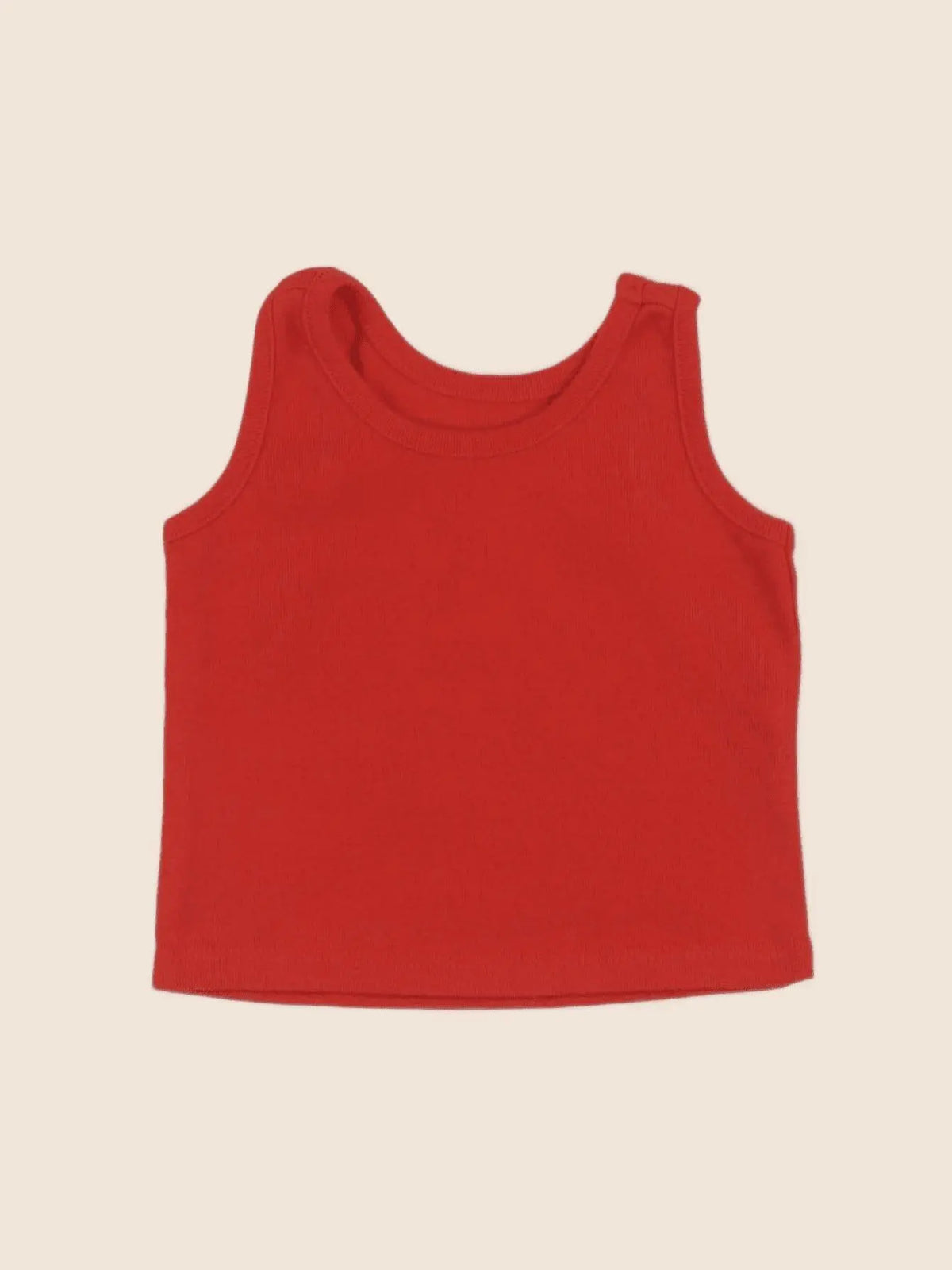 Elémentaire - débardeur rouge - 6/12 mois