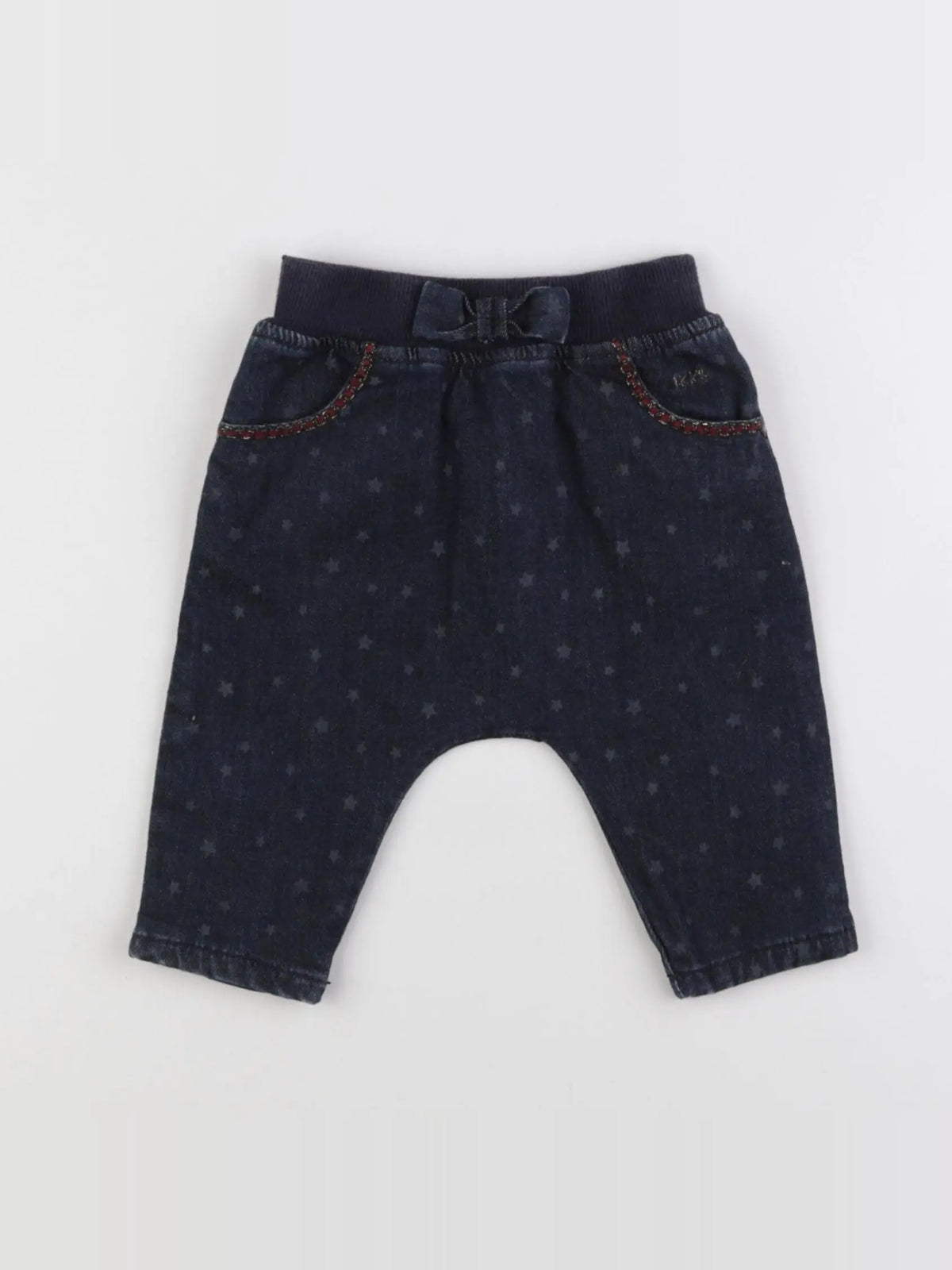 IKKS - sarouel bleu - 3 mois