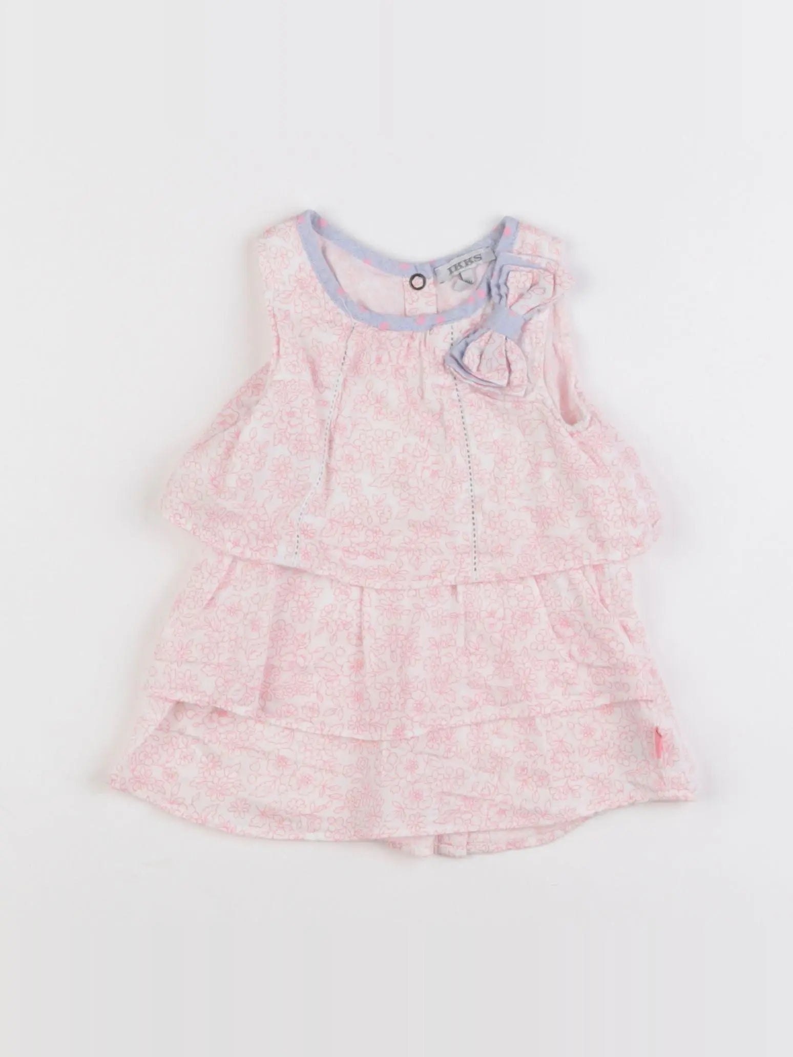 IKKS - robe rose - 3 mois