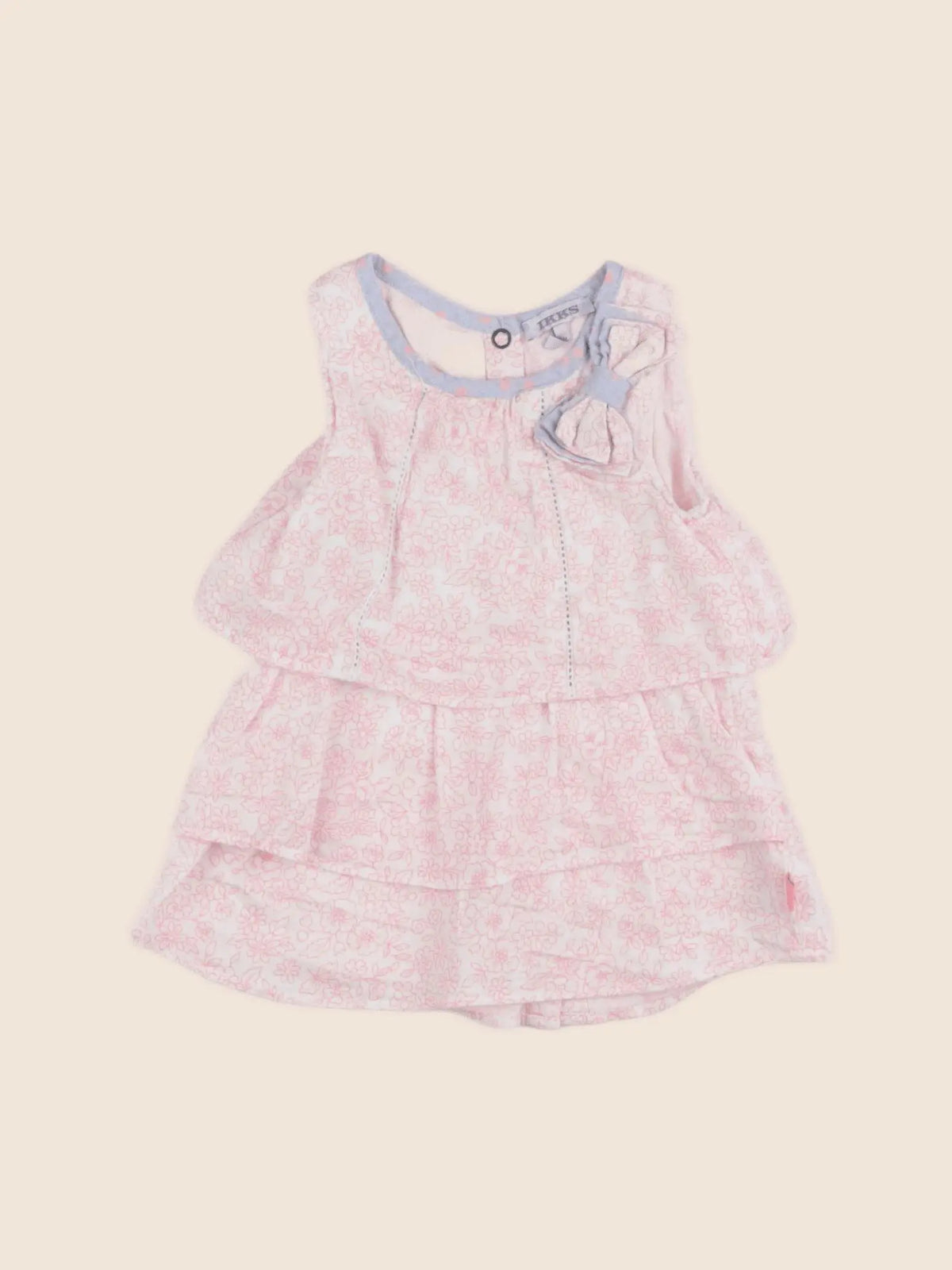 IKKS - robe rose - 3 mois