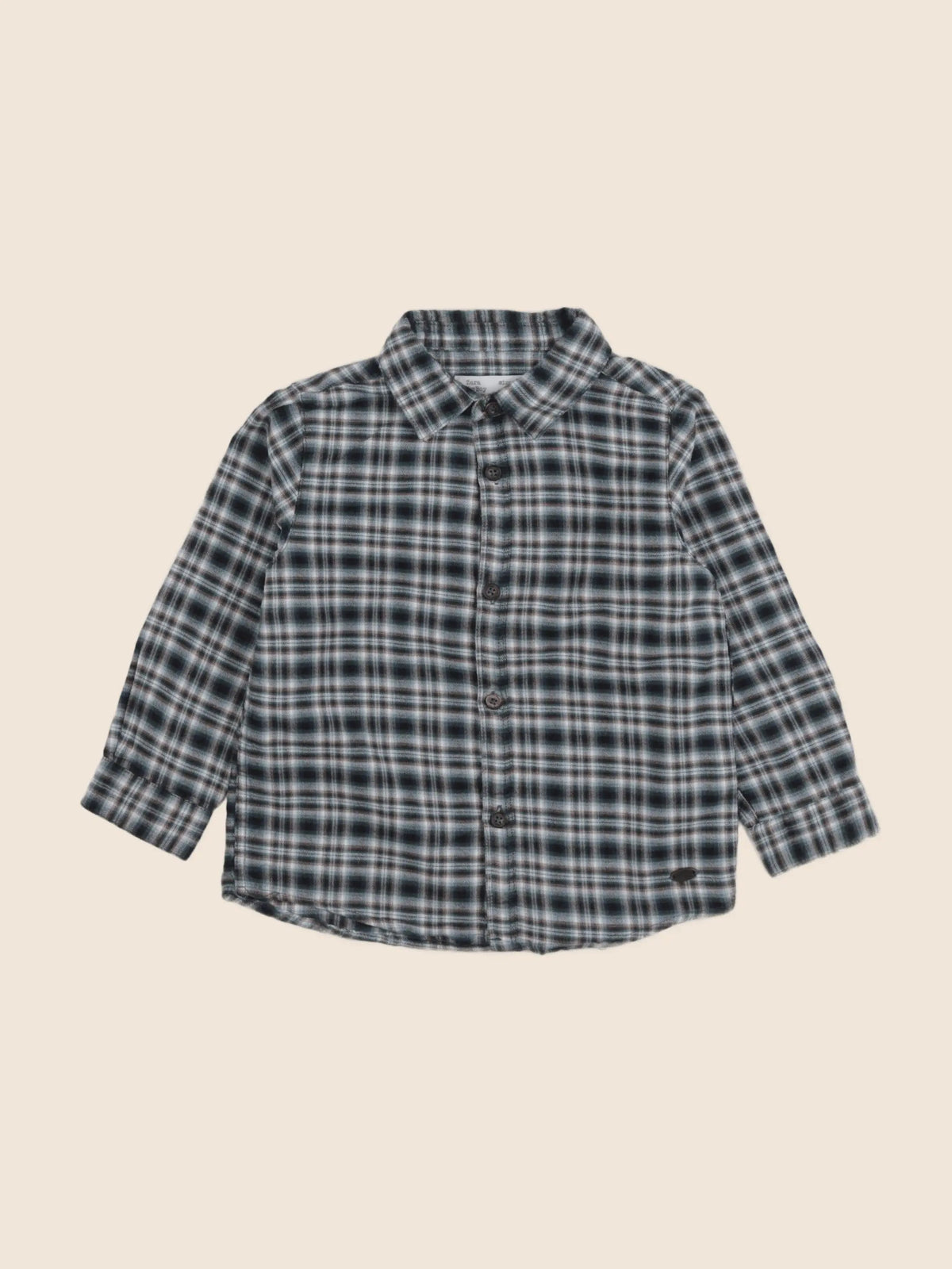 Zara - chemise vert - 18 mois à 2 ans