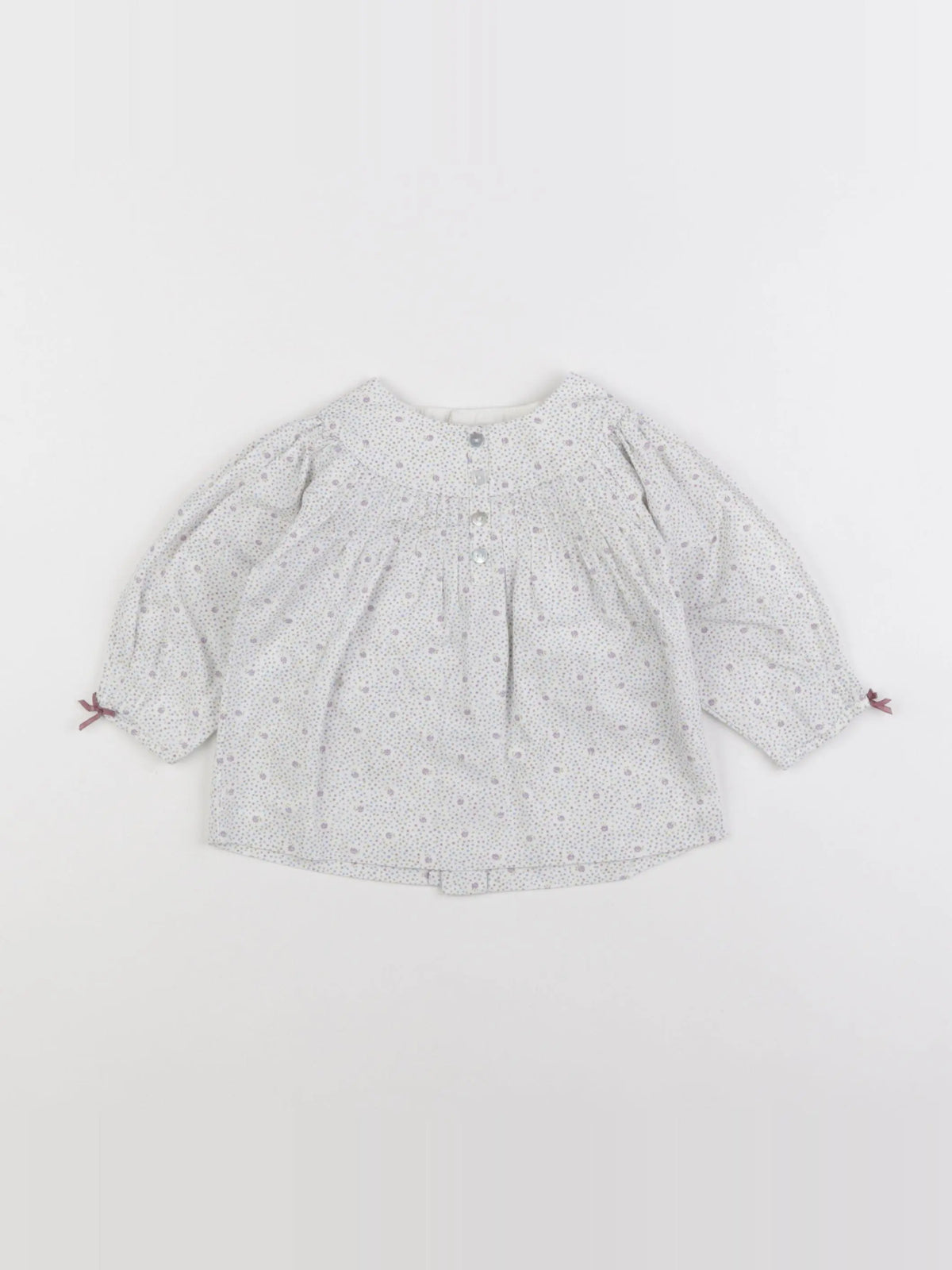 Jacadi - blouse blanc - 6 mois