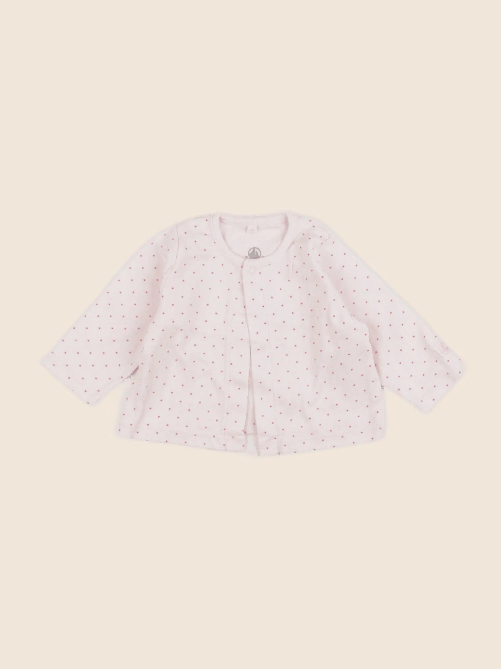 Petit Bateau - tee-shirt rose - 6 mois