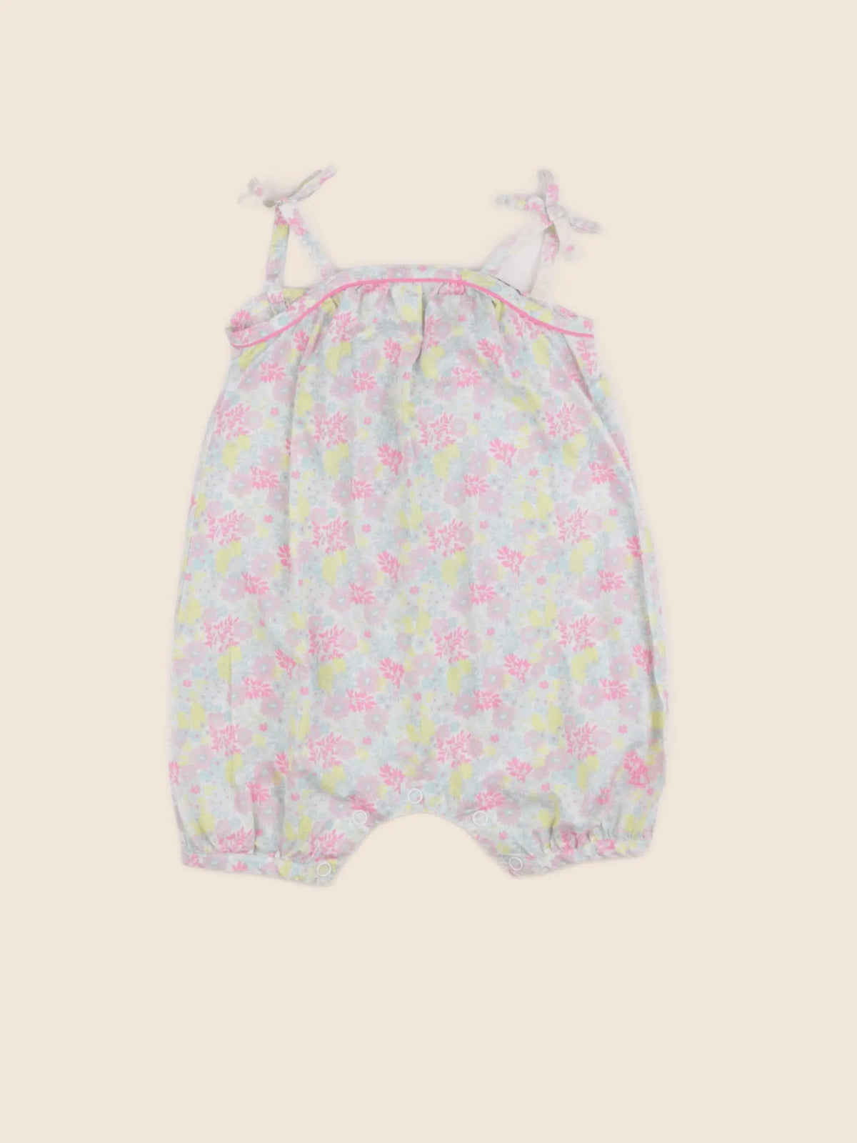 Petit Bateau - combinaison multicolore - 6 mois