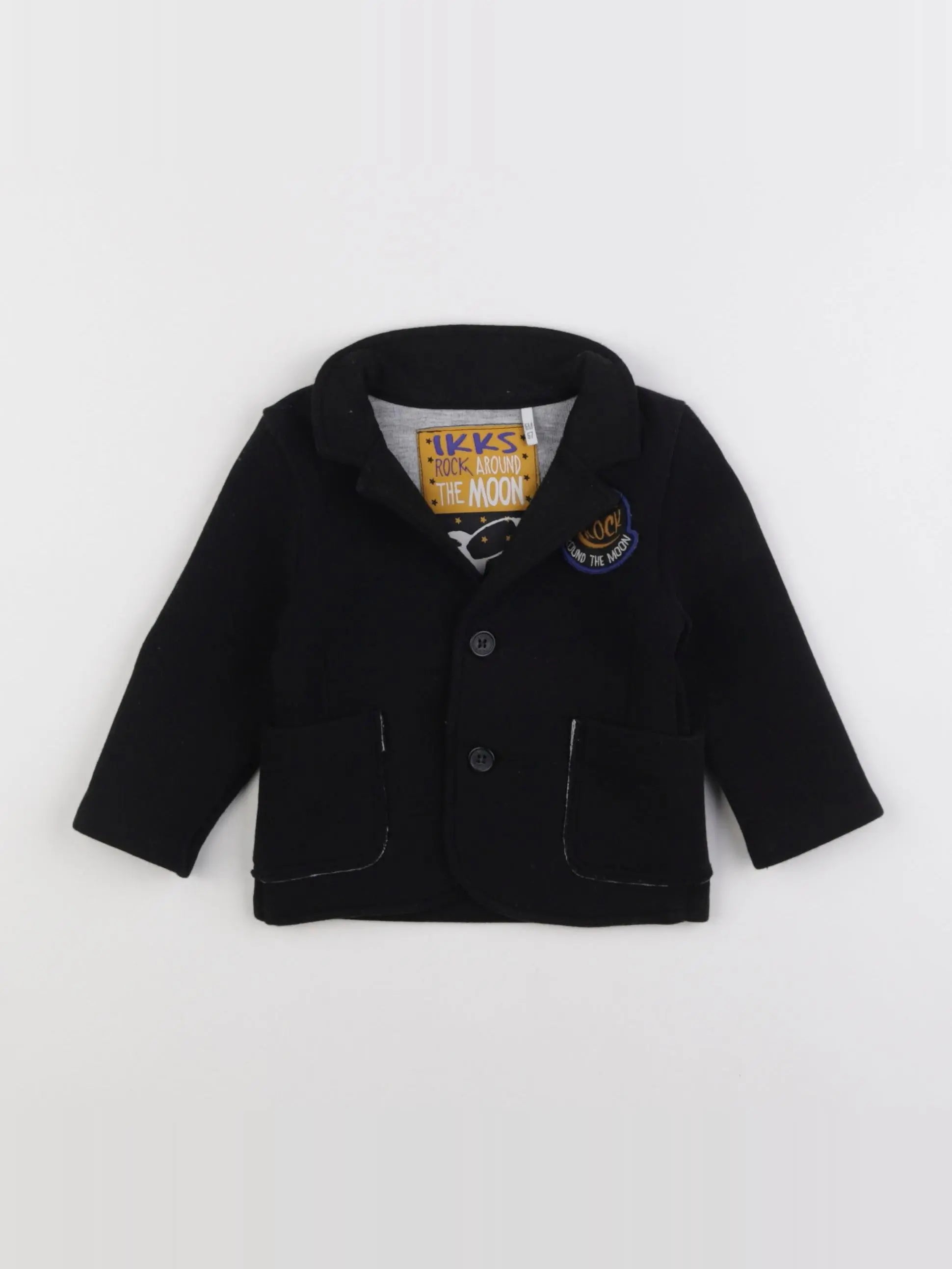 IKKS - veste noir - 6 mois