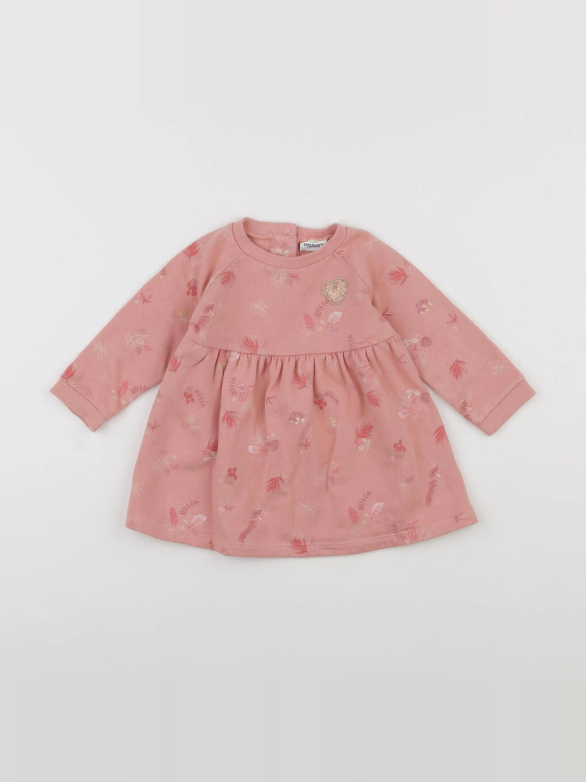 Tape à l'oeil - robe rose - 6 mois