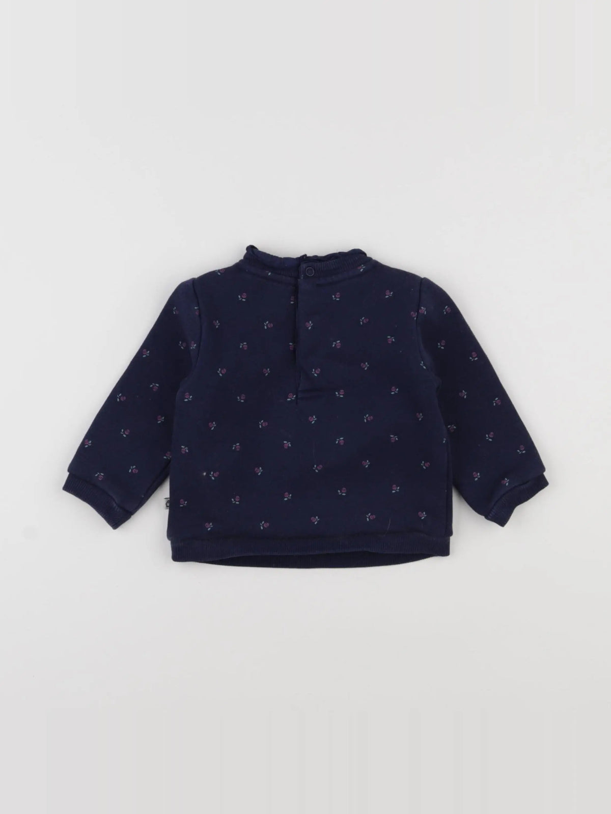 Cadet Rousselle - sweat bleu - 6 mois