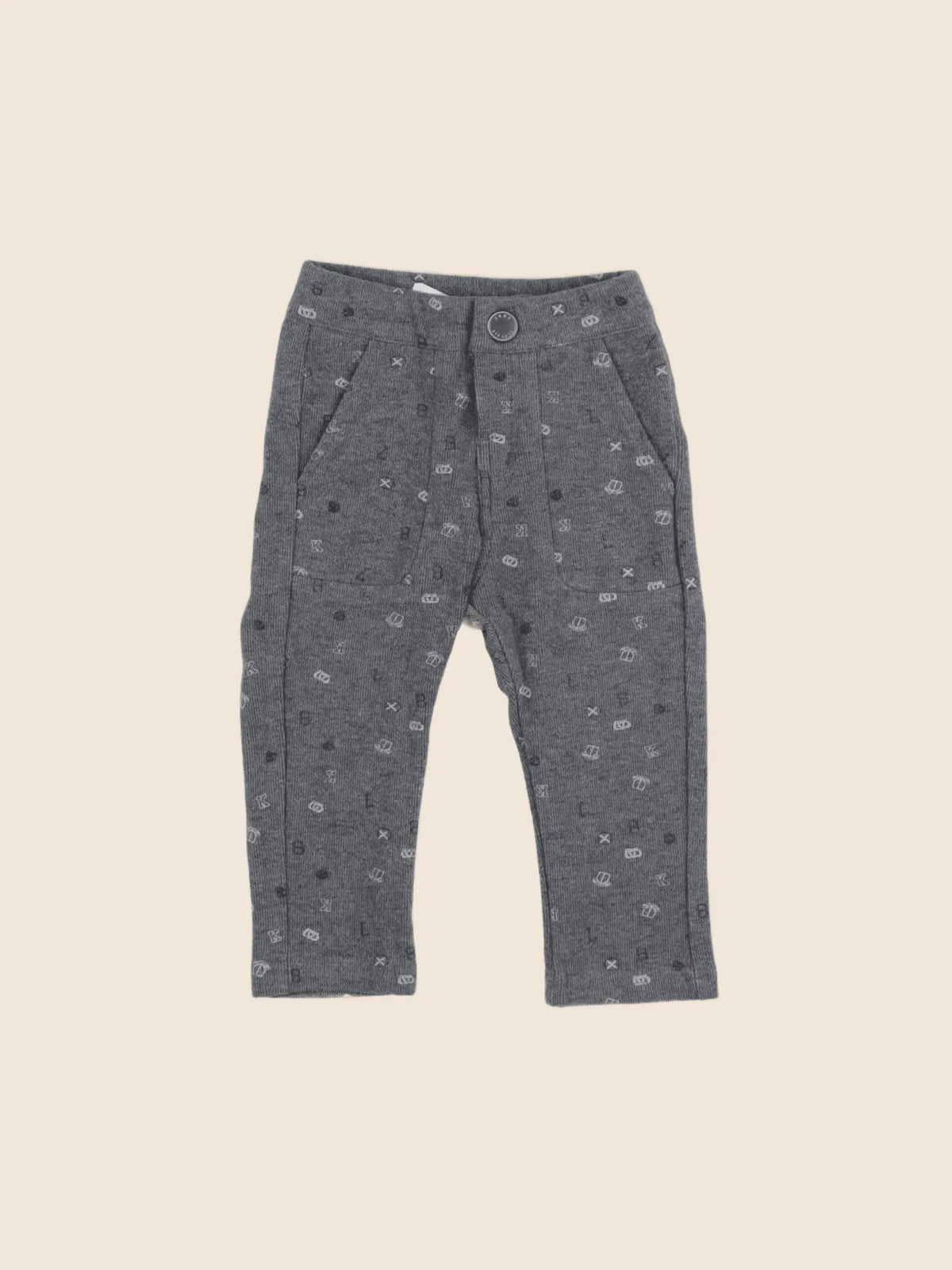 IKKS - pantalon gris - 12 mois