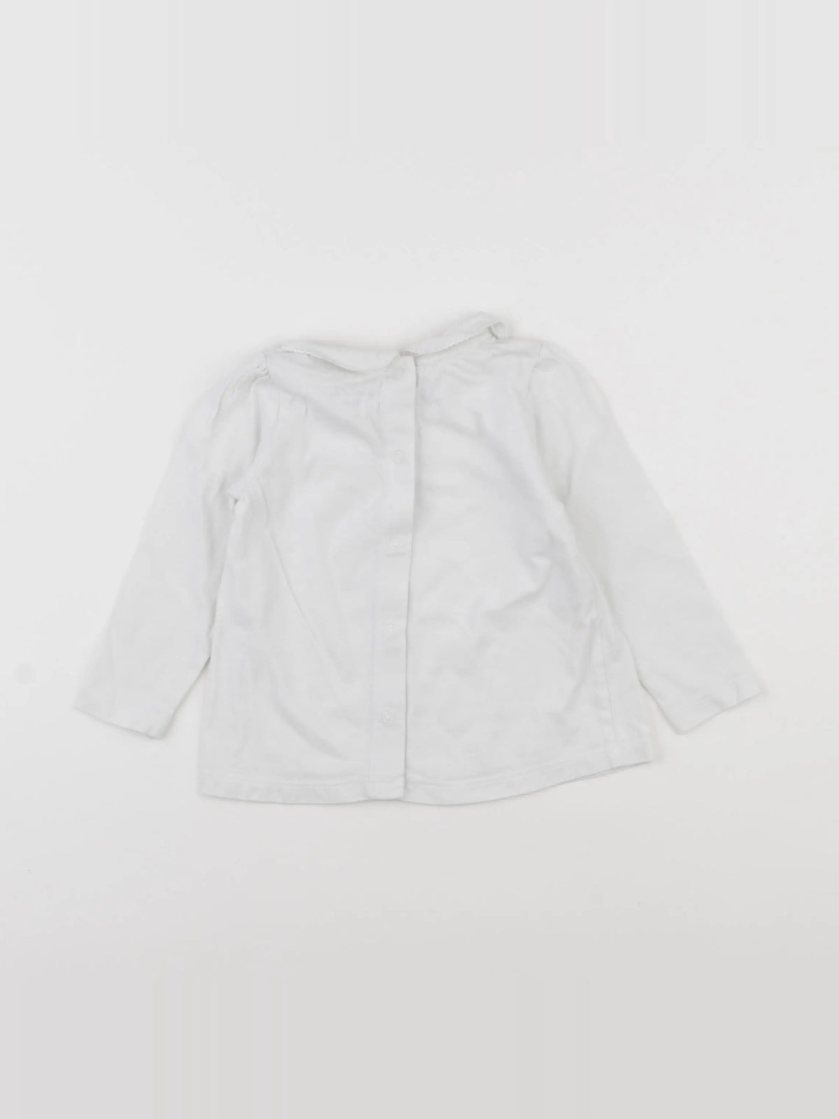 Boutchou - tee-shirt blanc - 12 mois