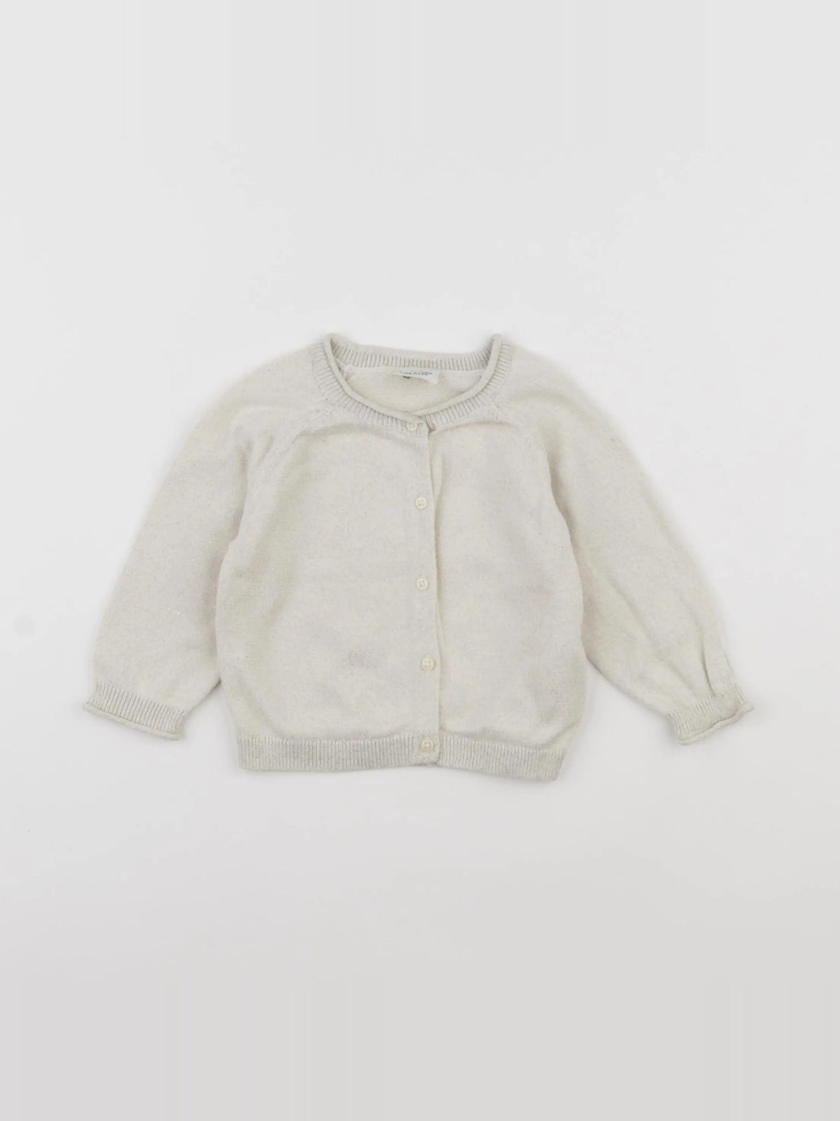 Tape à l'oeil - gilet beige, or - 12 mois