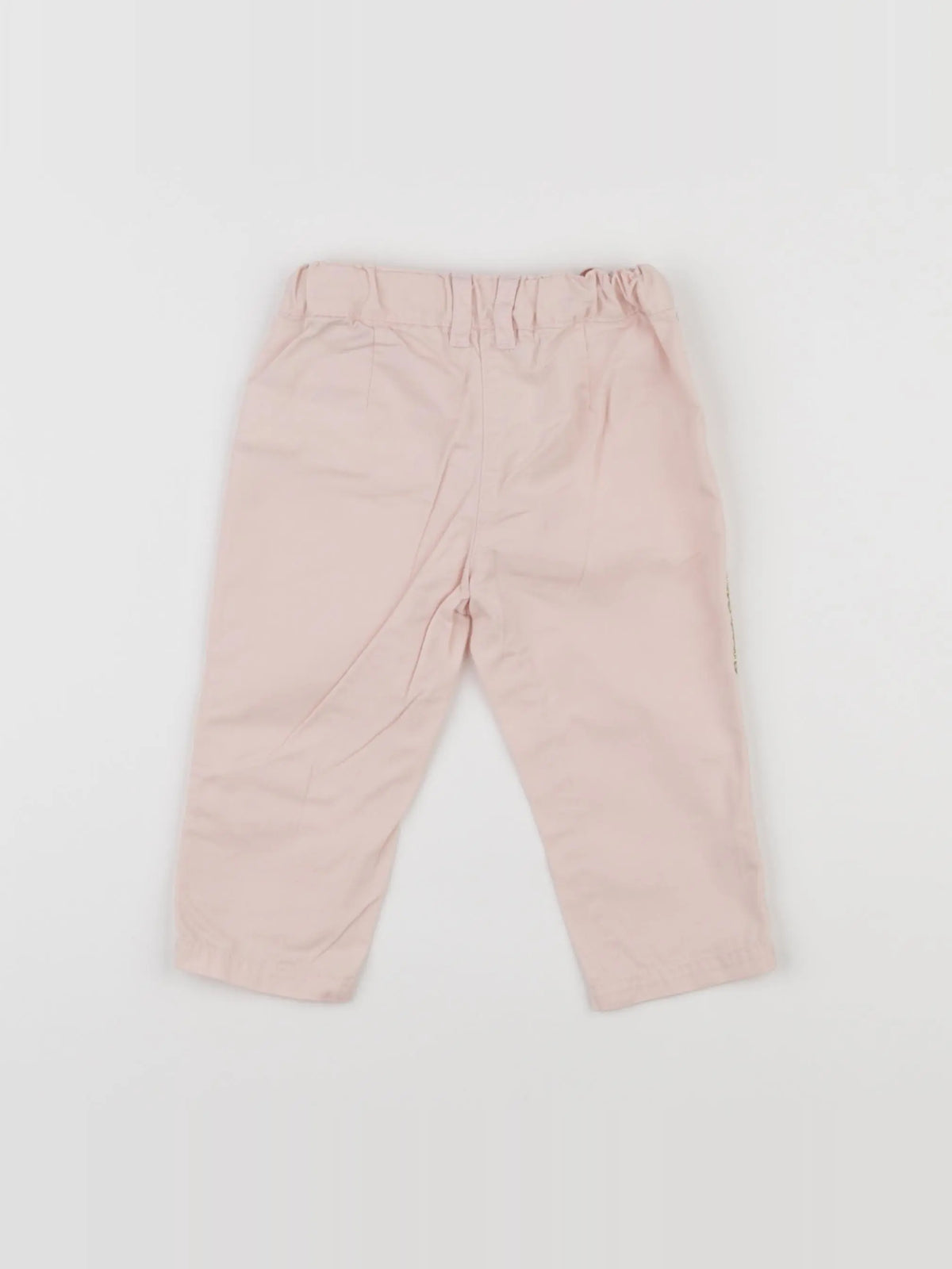 Vertbaudet - pantalon rose - 12 mois