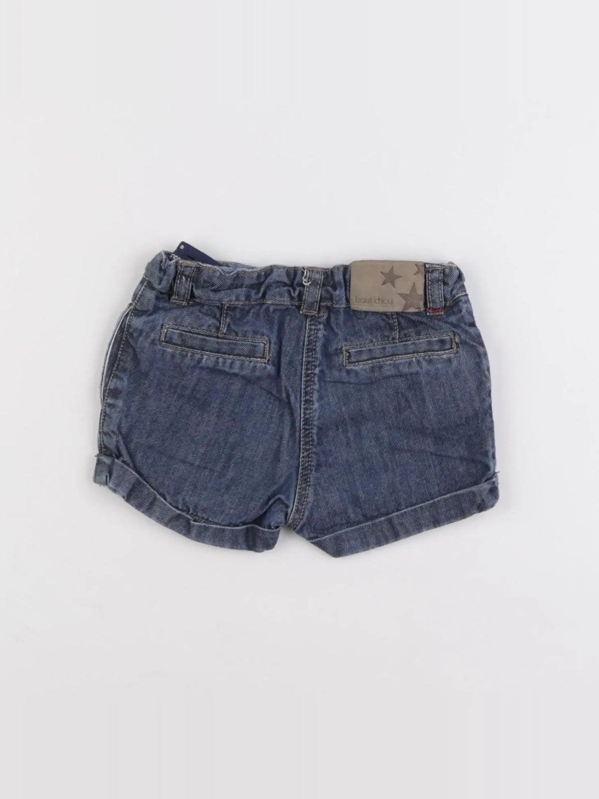 Boutchou - short bleu - 6 mois