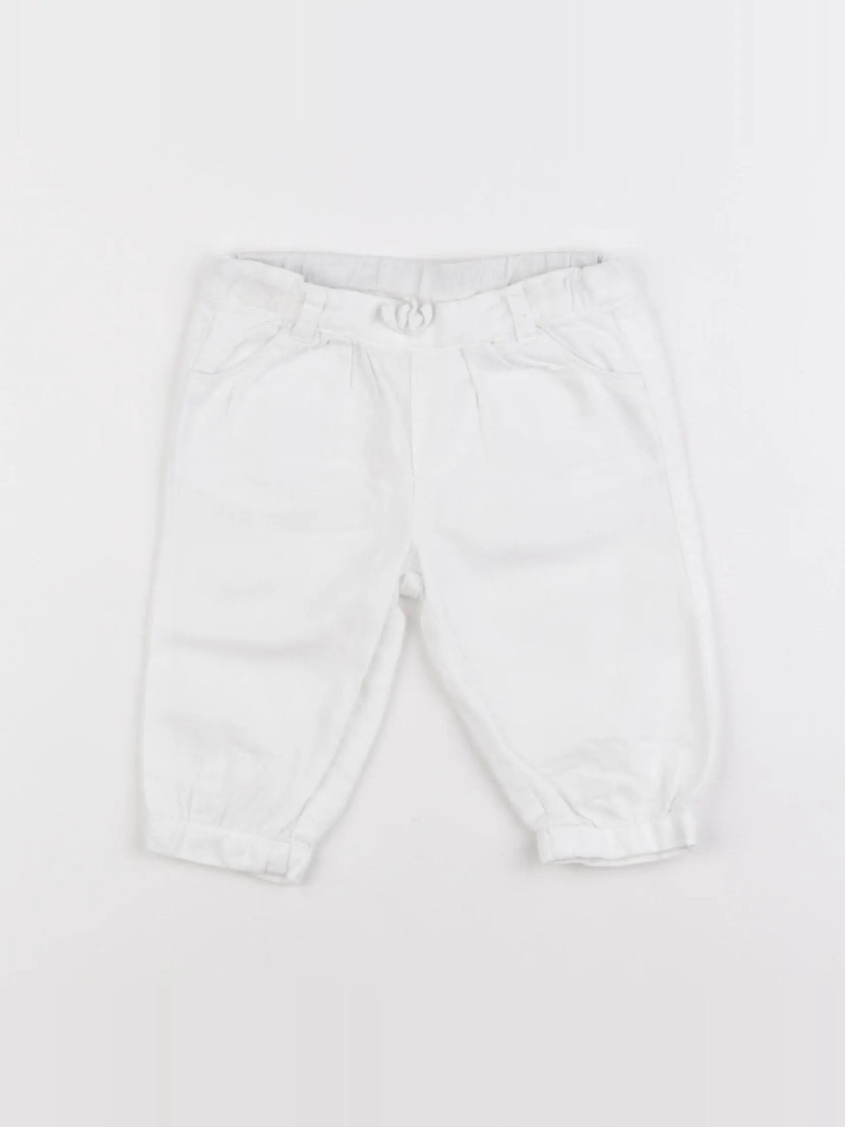 Boutchou - pantalon blanc - 6 mois