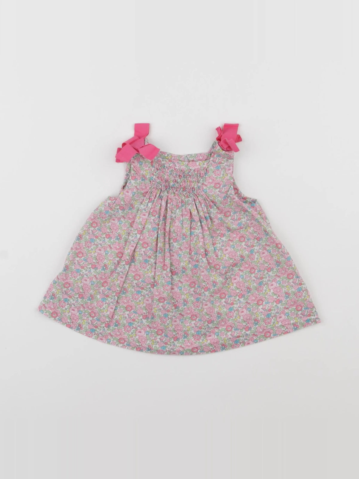 Jacadi - robe liberty multicolore - 6 mois