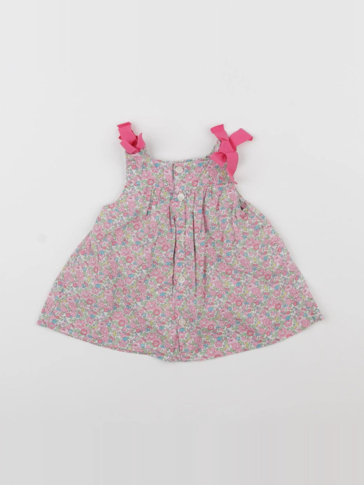 Jacadi - robe liberty multicolore - 6 mois