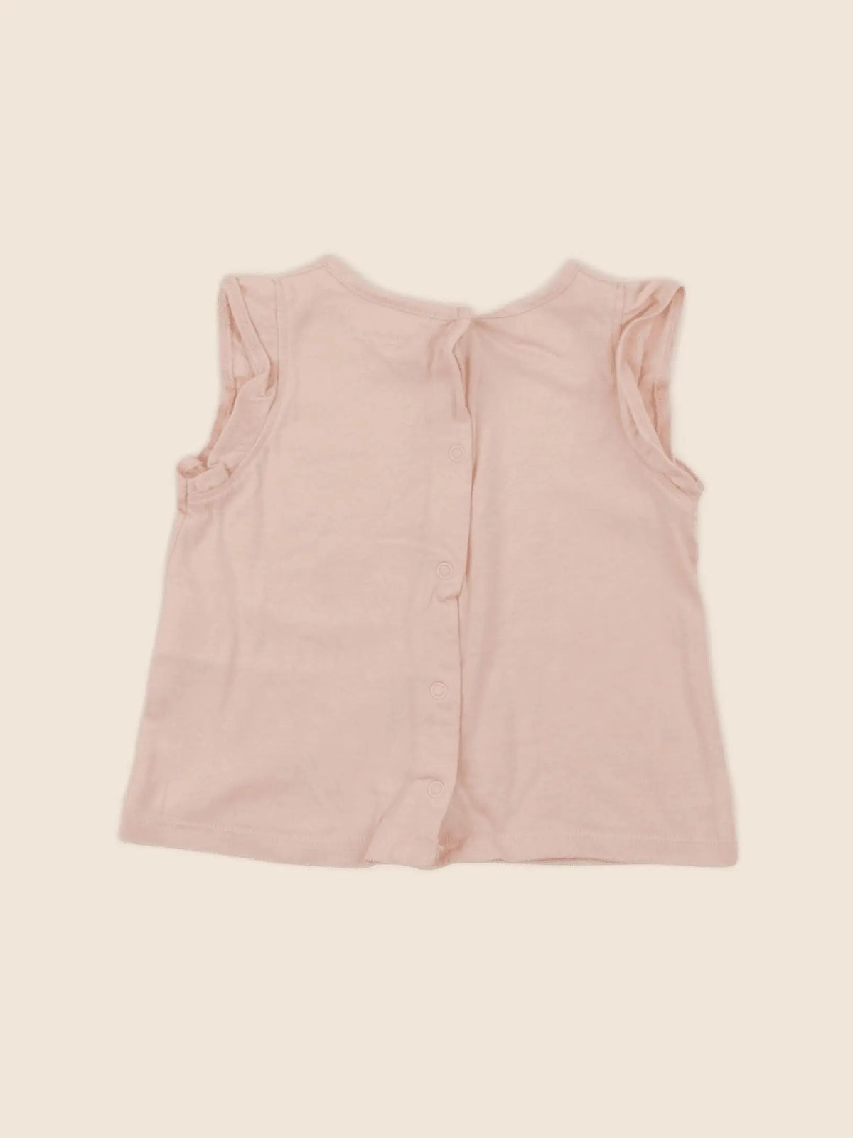 Vertbaudet - tee-shirt rose - 6 mois