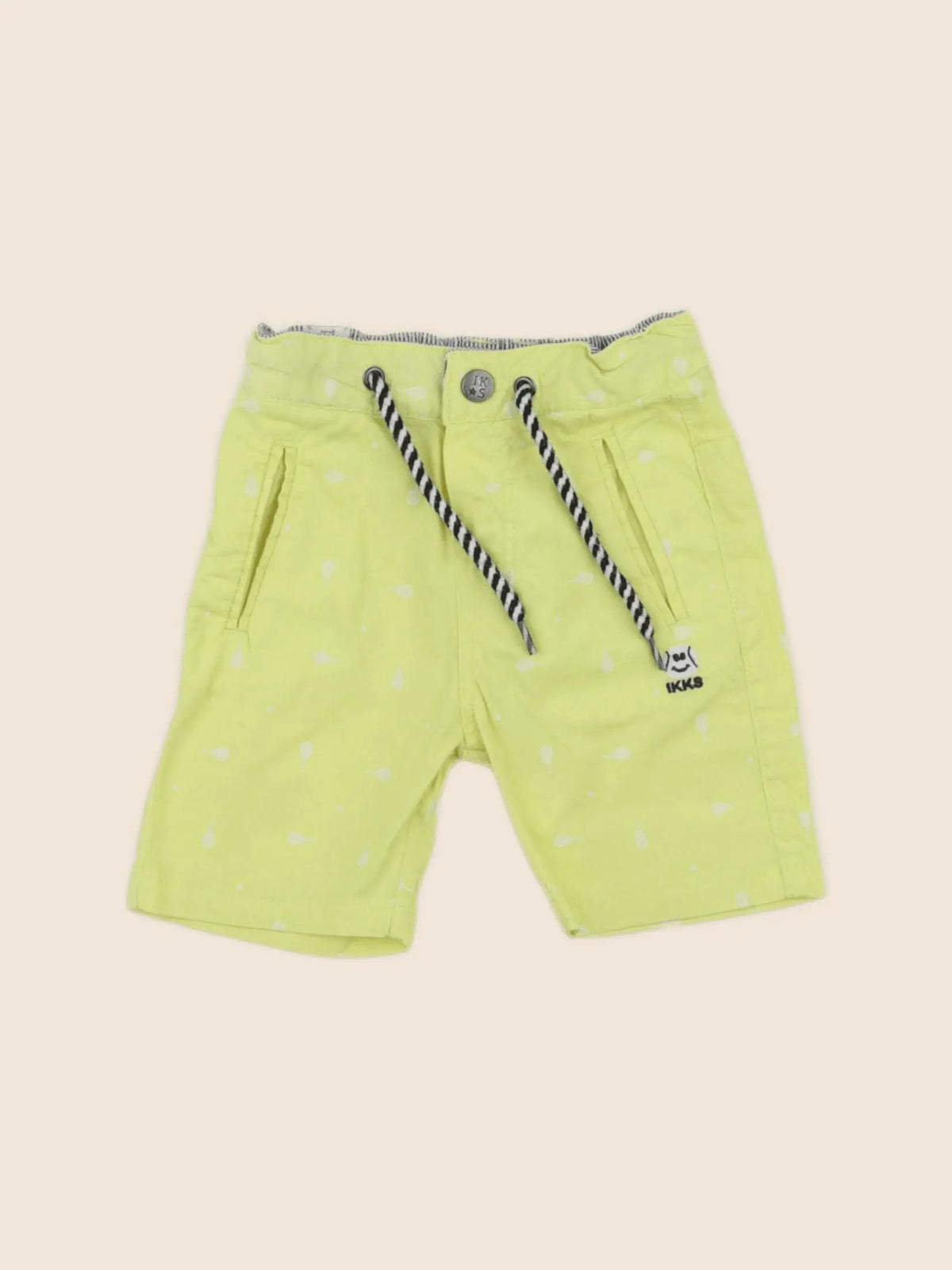 IKKS - short jaune - 12 mois