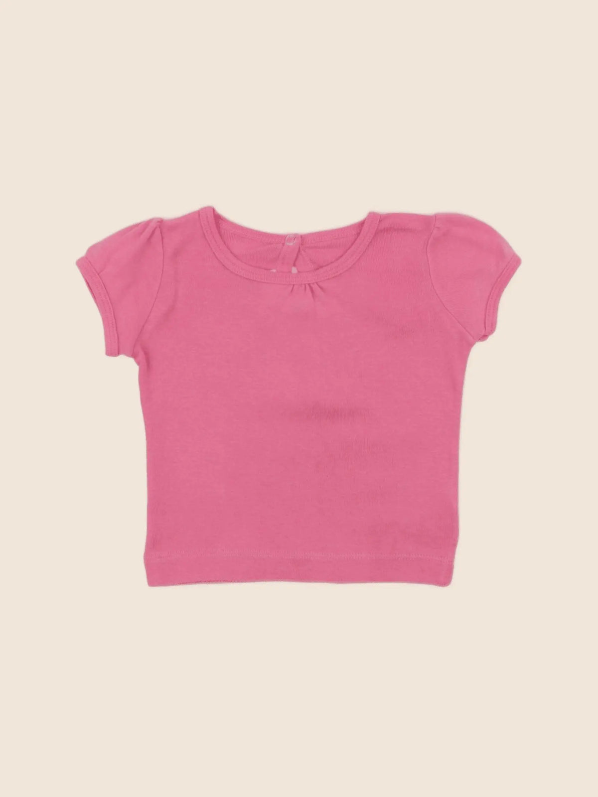 Petit Bateau - tee-shirt rose - 6 mois