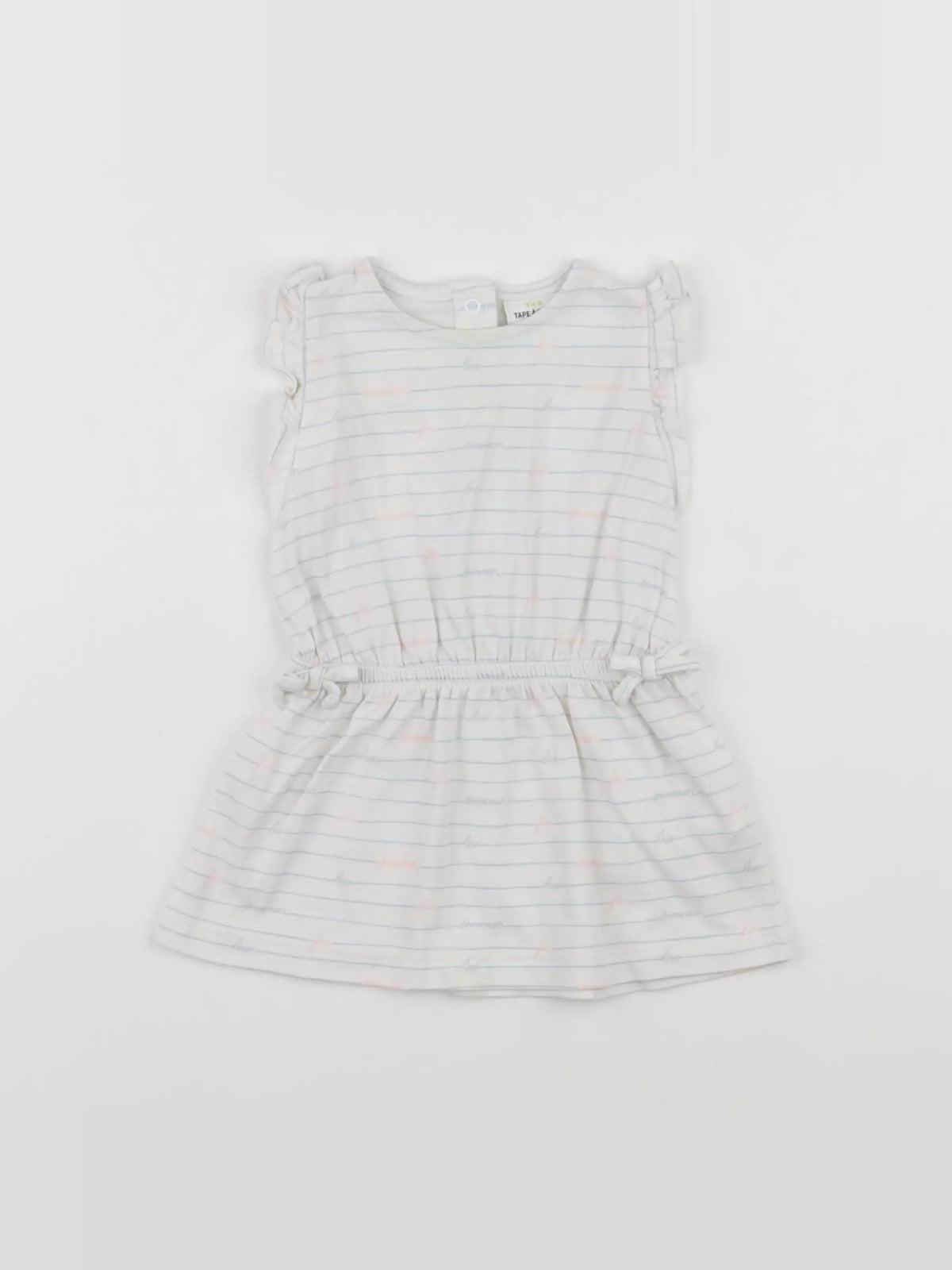 Tape à l'oeil - robe blanc - 6 mois