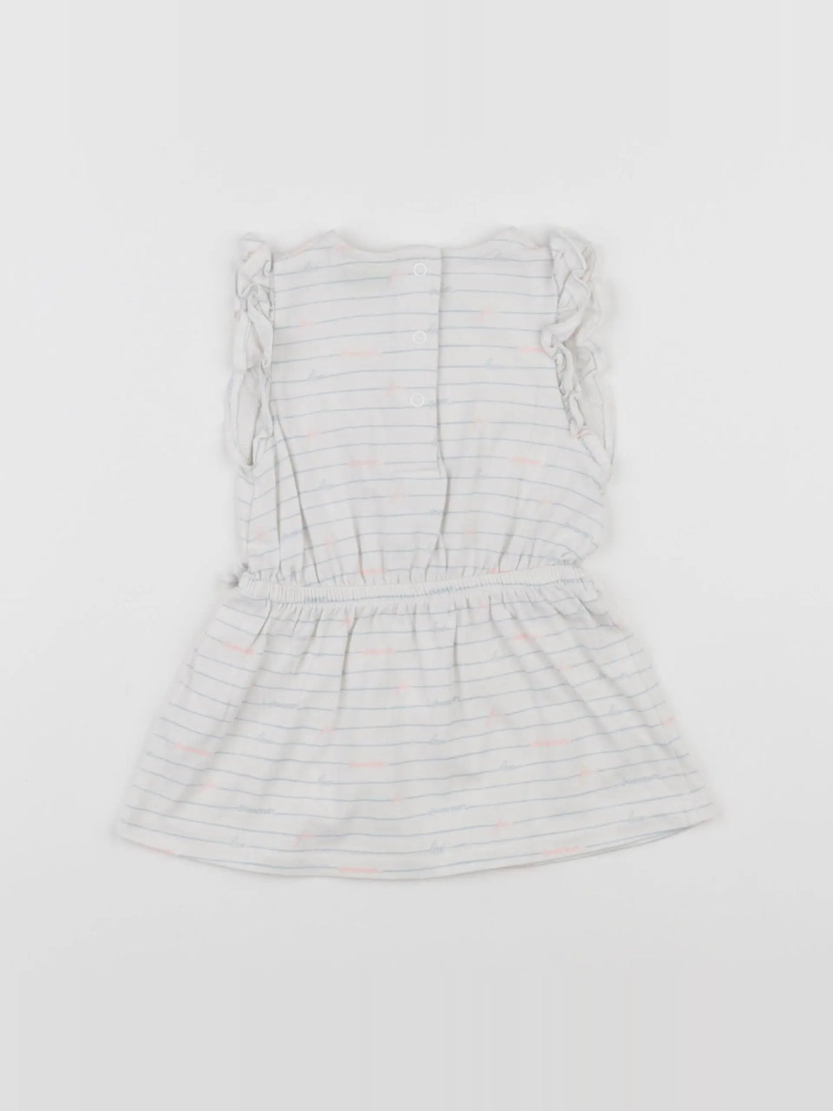 Tape à l'oeil - robe blanc - 6 mois