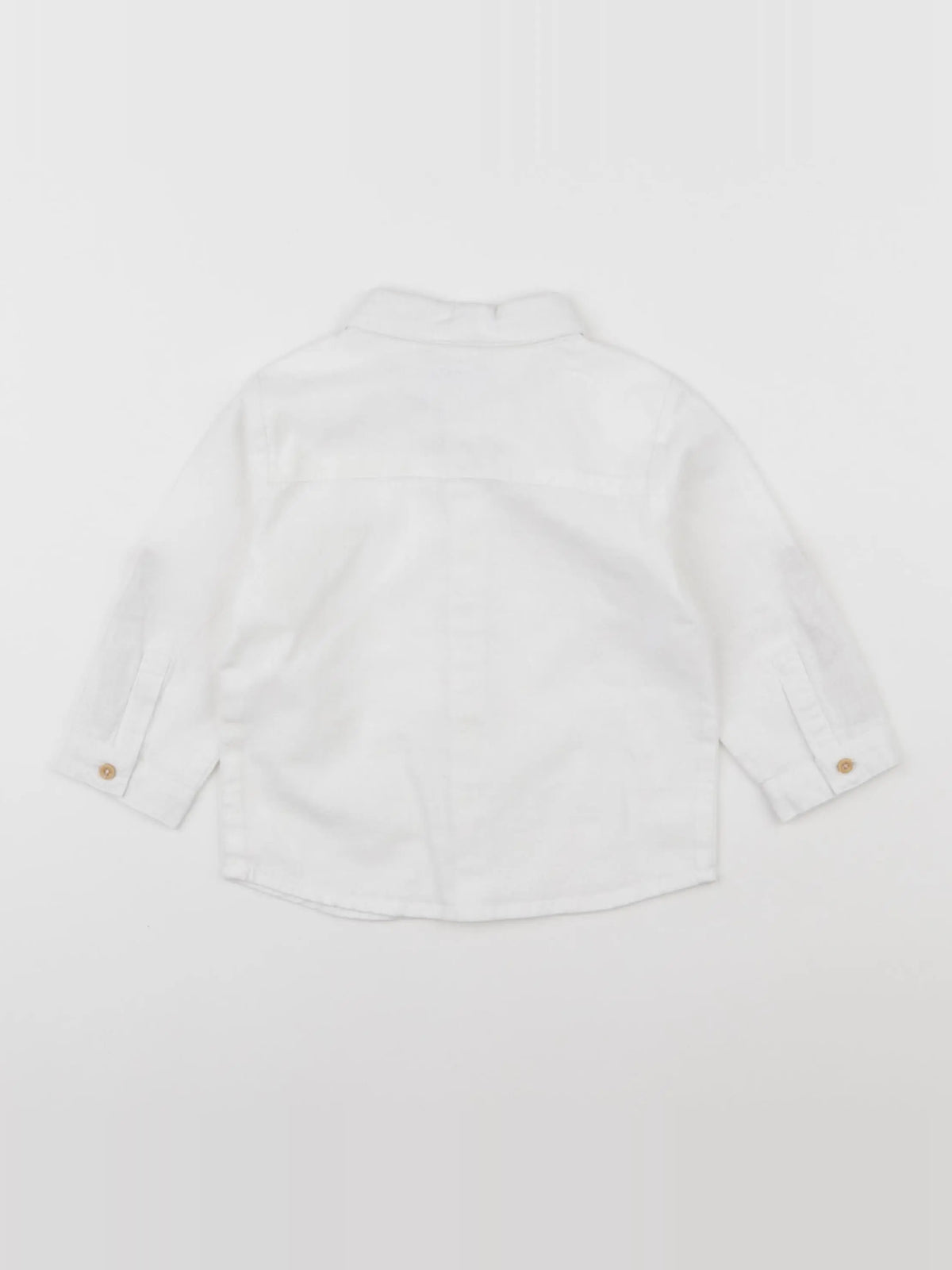 Vertbaudet - chemise blanc - 12 mois