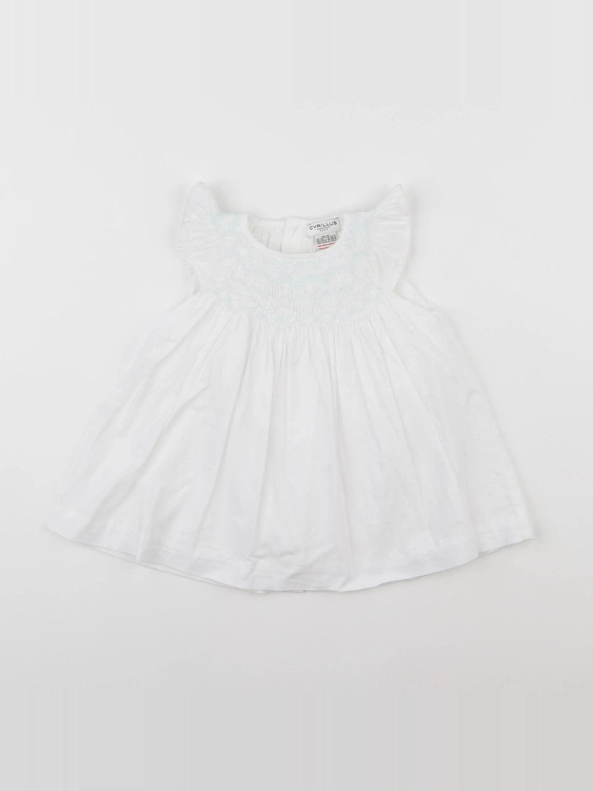 Cyrillus - robe blanc - 6 mois