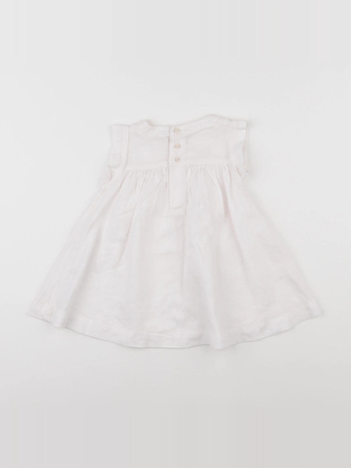 Boutchou - robe blanc - 6 mois