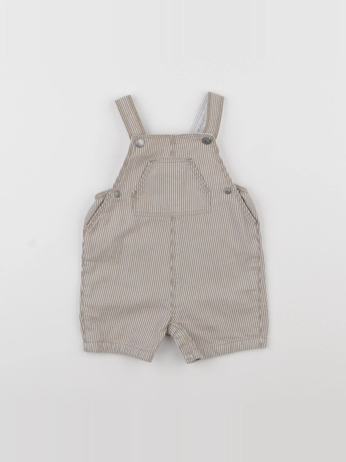 Petit Bateau - salopette beige - 3 mois