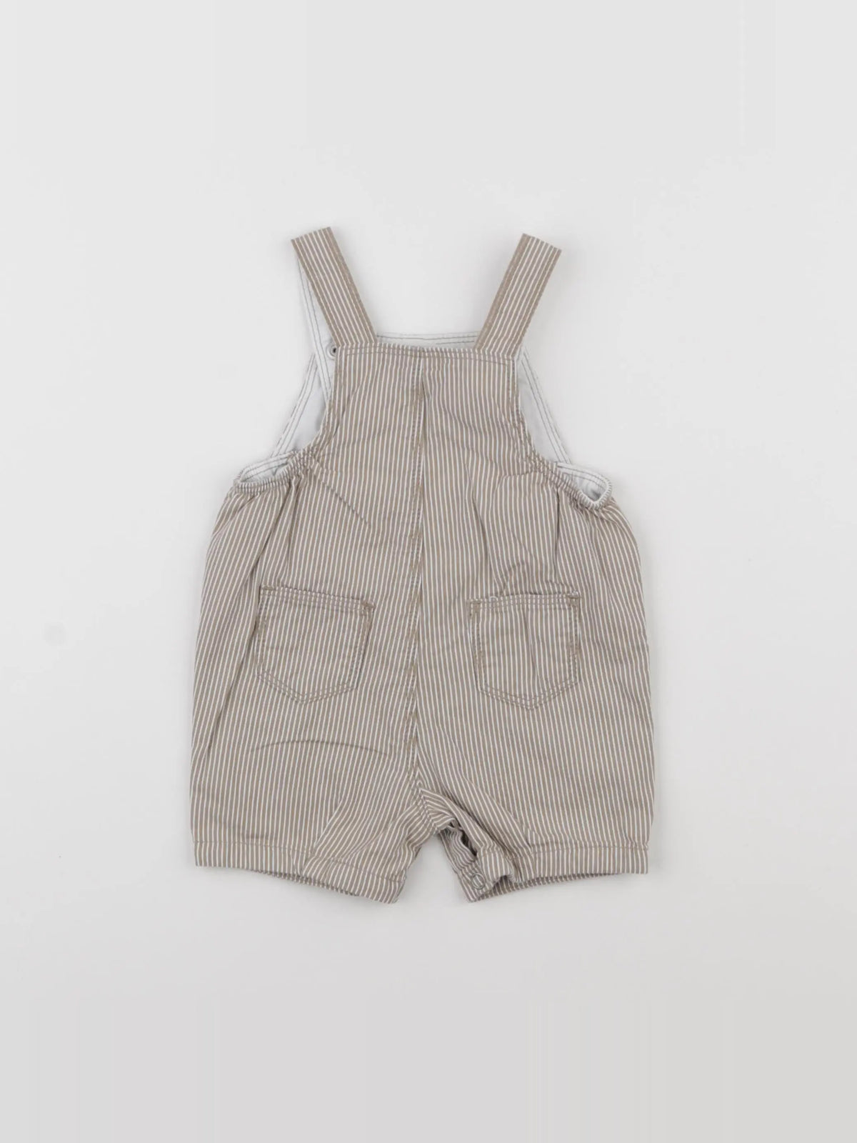 Petit Bateau - salopette beige - 3 mois