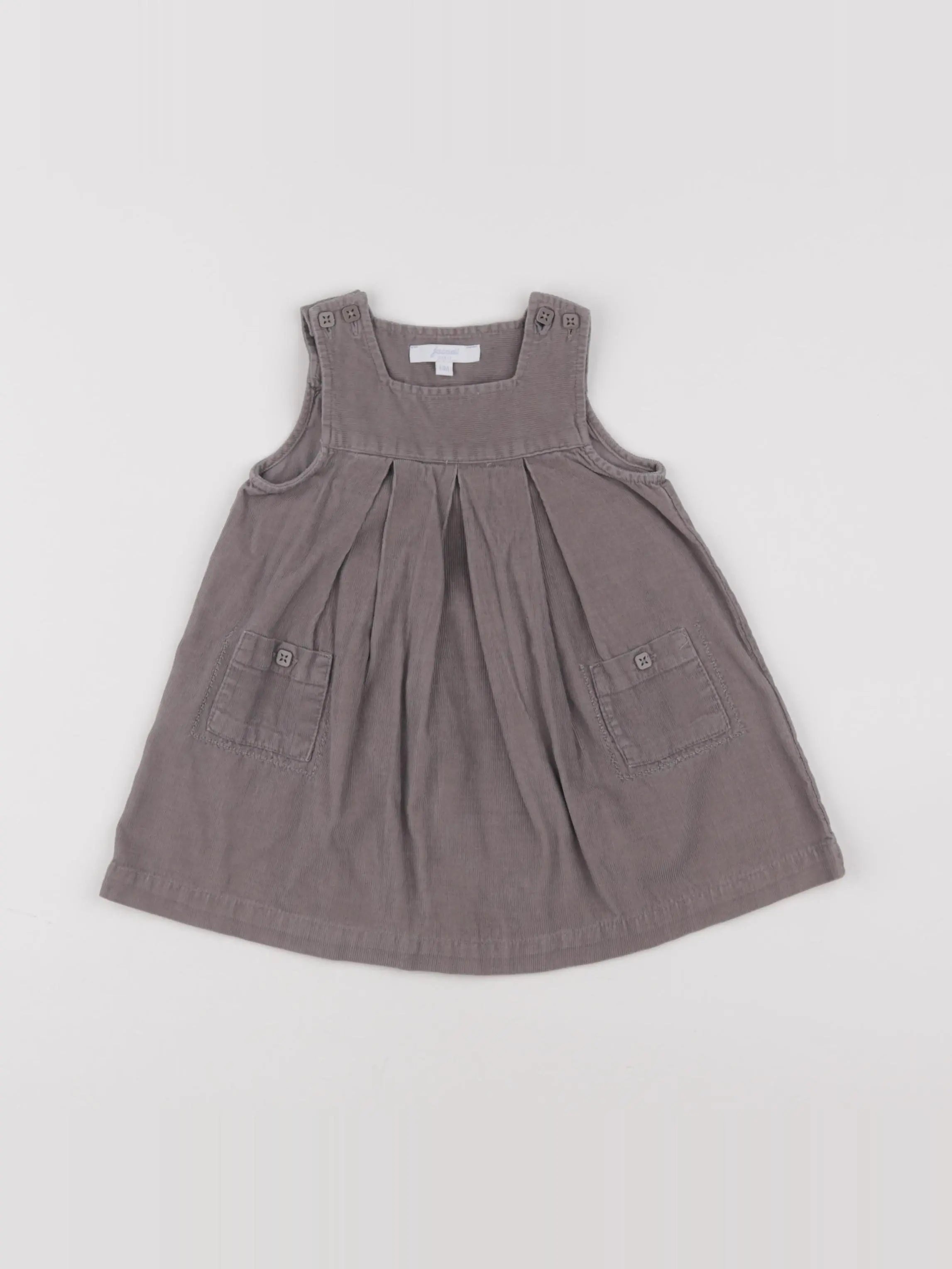 Jacadi - robe gris - 6 mois
