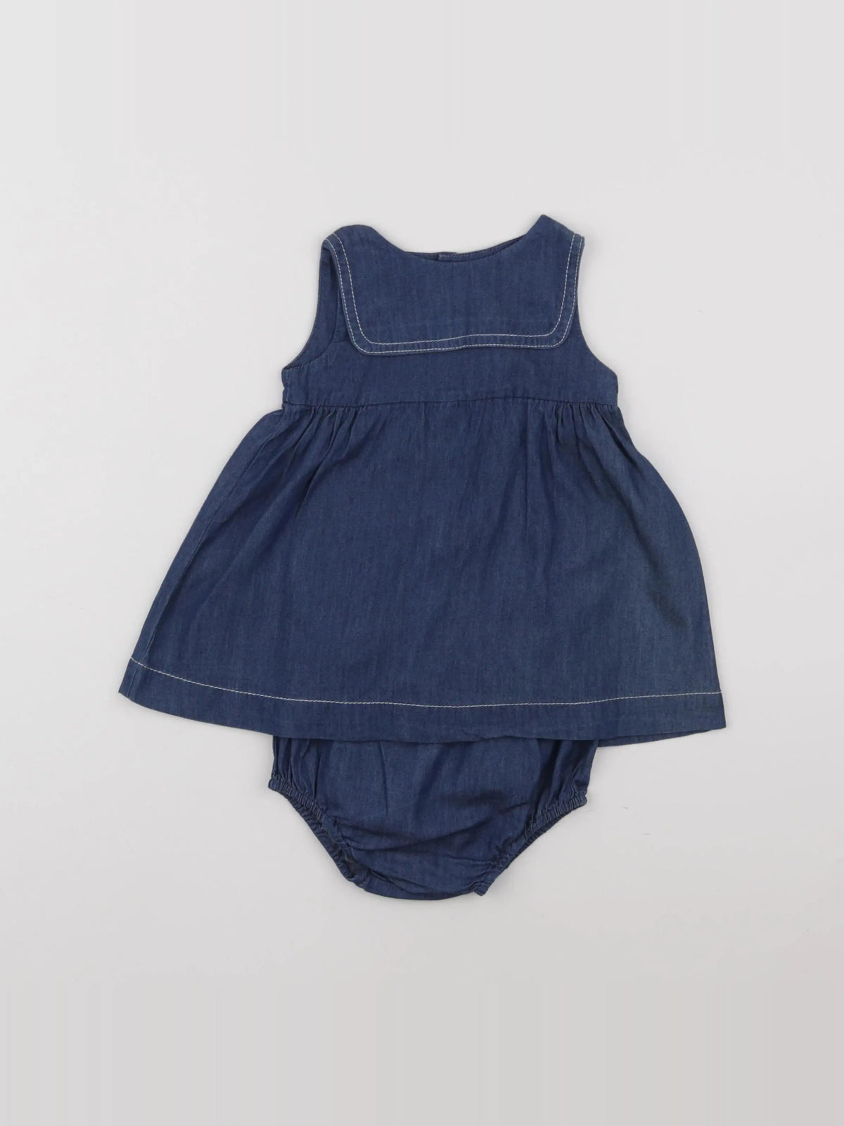 Jacadi - robe bleu - 6 mois