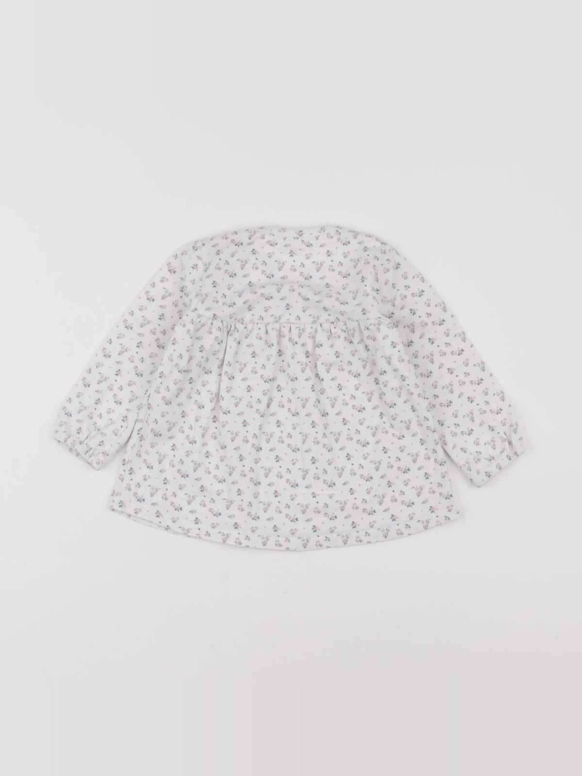 Vertbaudet - tee-shirt blanc - 12 mois