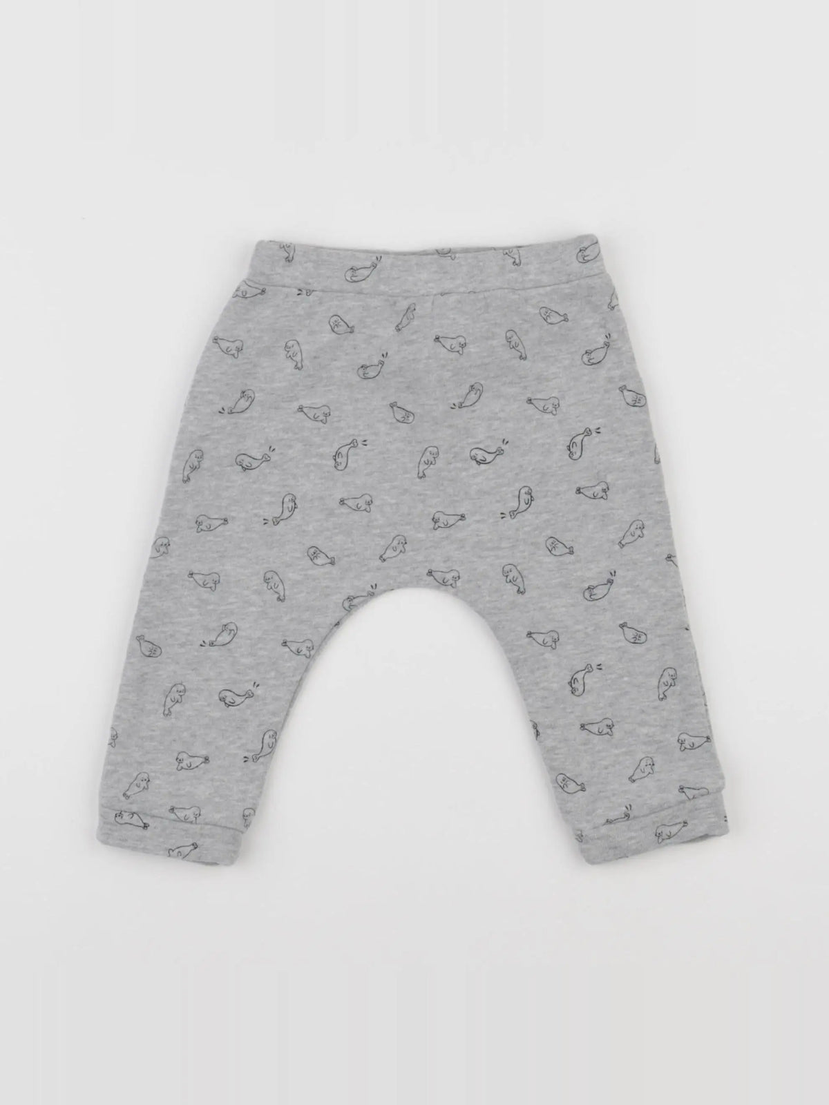 Boutchou - sarouel gris - 6 mois
