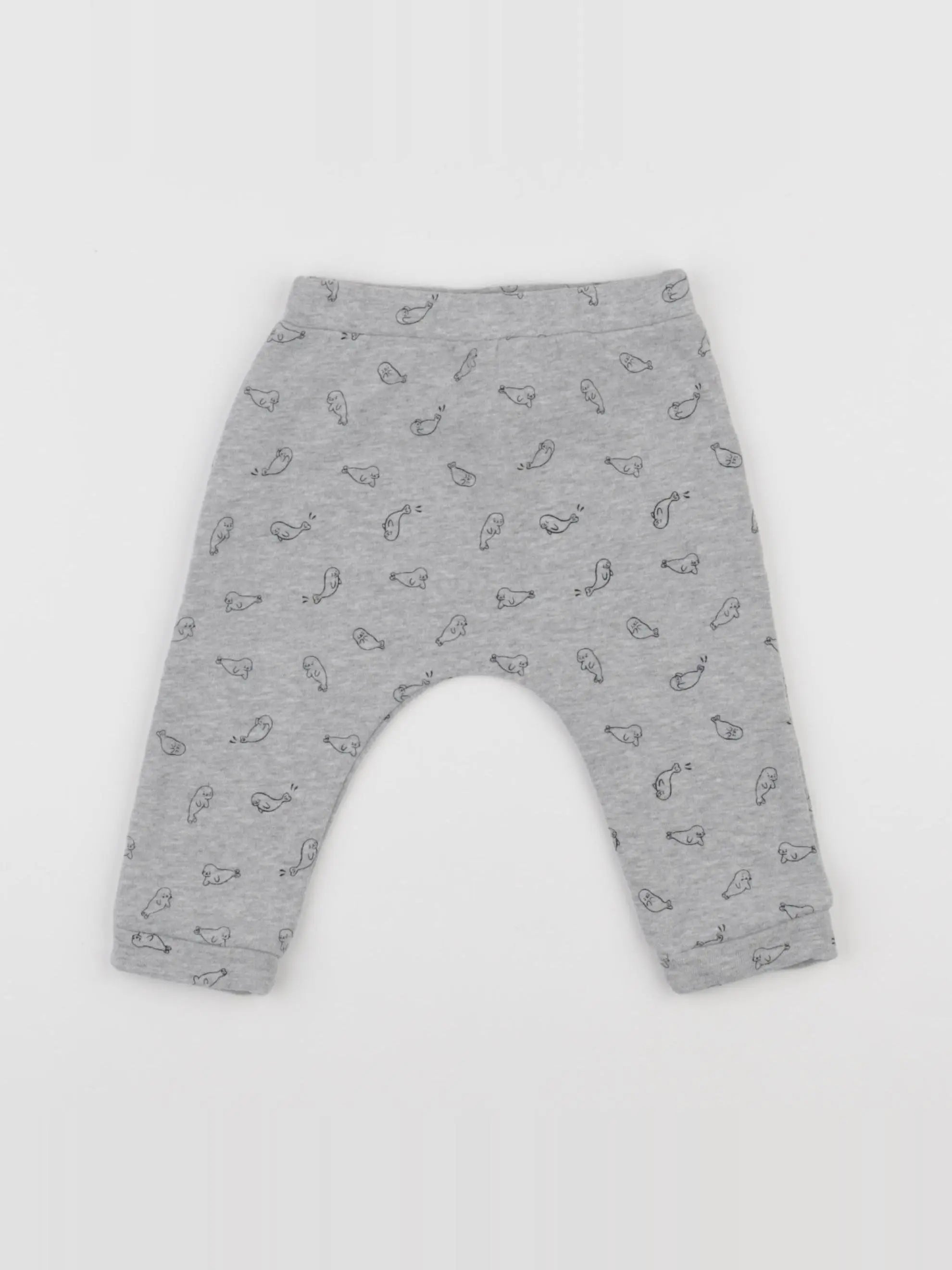 Boutchou - sarouel gris - 6 mois