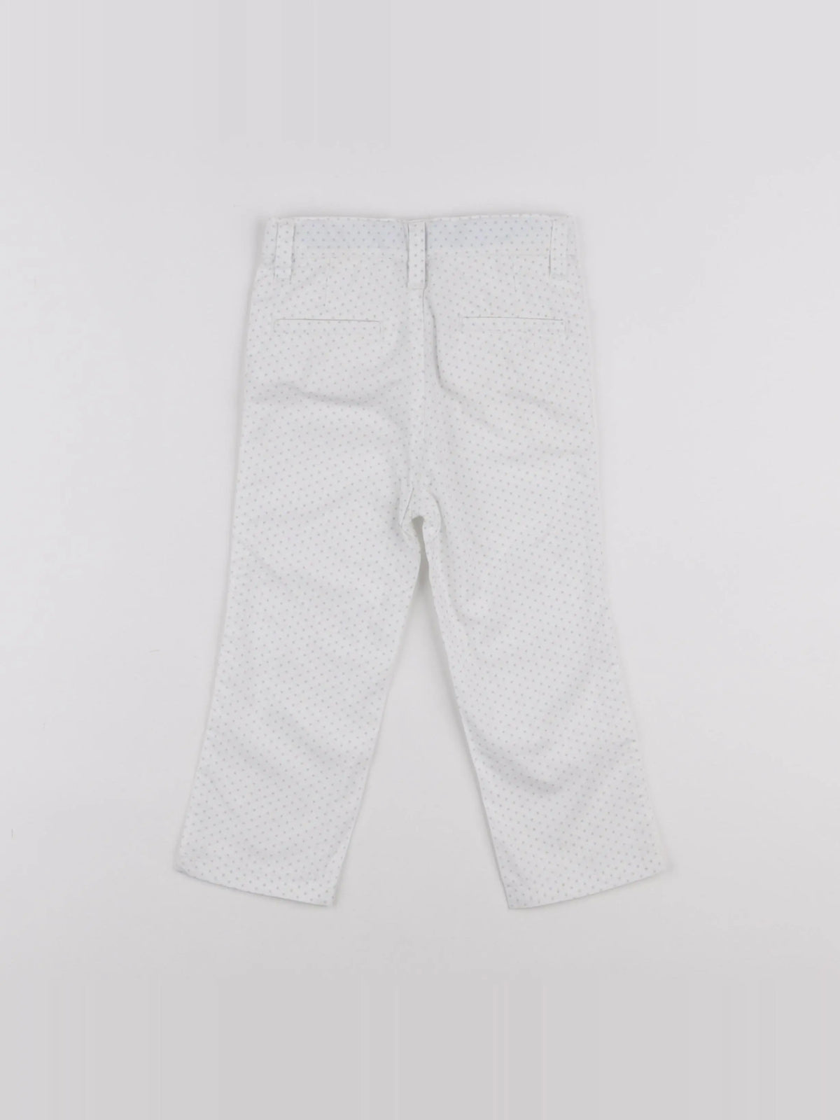 Gocco - pantalon blanc - 12/18 mois
