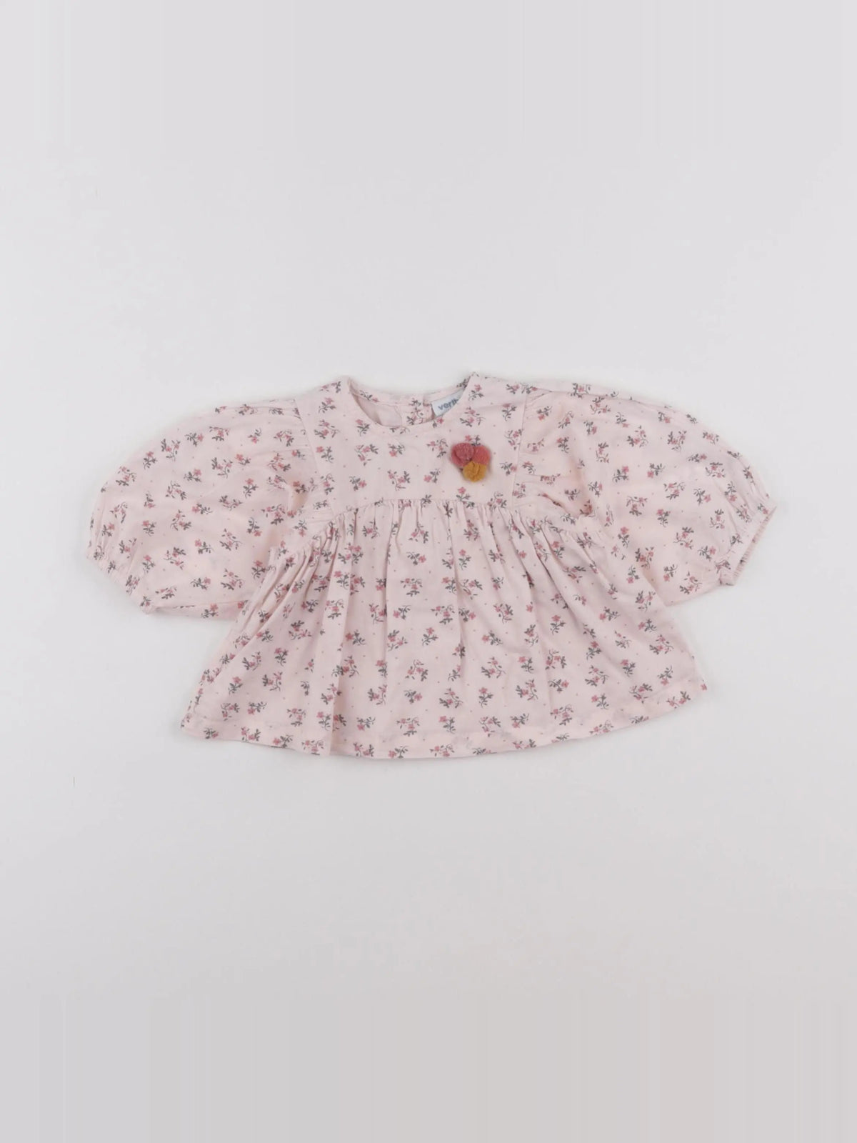 Vertbaudet - blouse rose - 3 mois