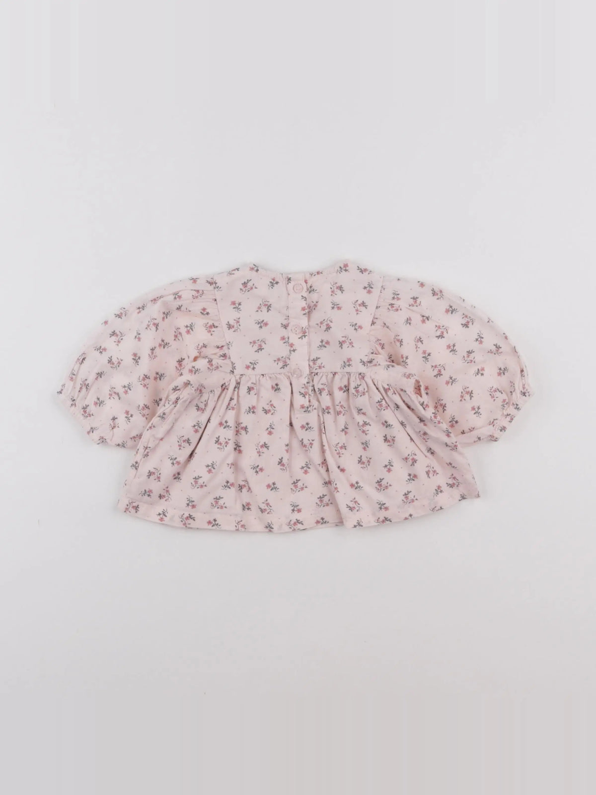 Vertbaudet - blouse rose - 3 mois