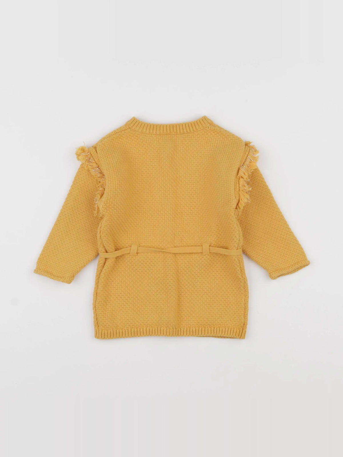 Vertbaudet - gilet jaune - 6 mois