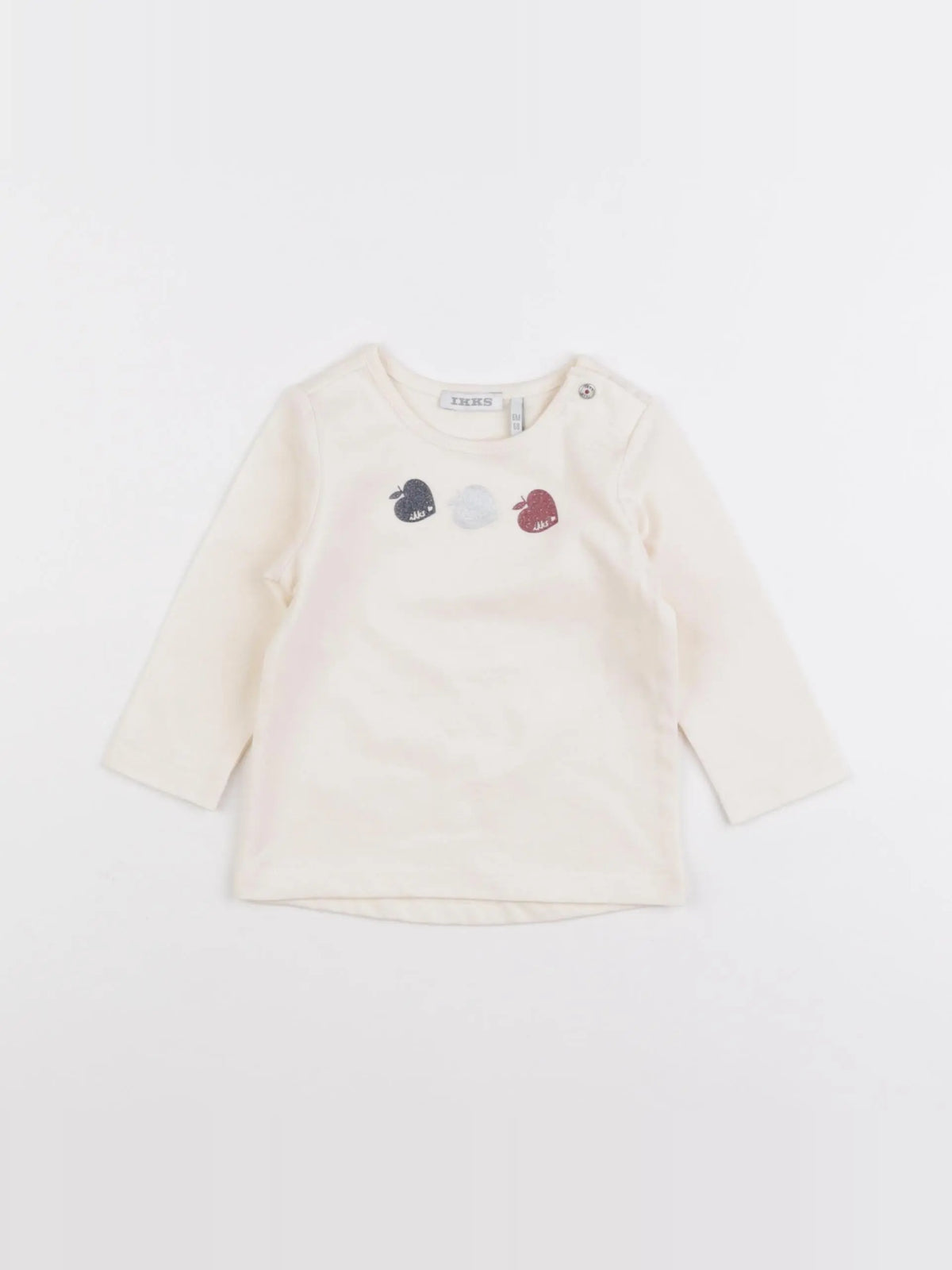 IKKS - tee-shirt beige - 6 mois
