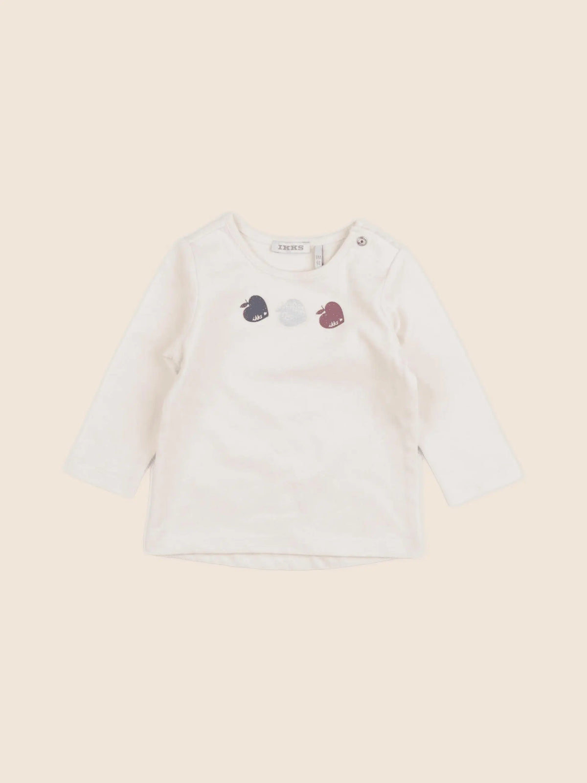 IKKS - tee-shirt beige - 6 mois