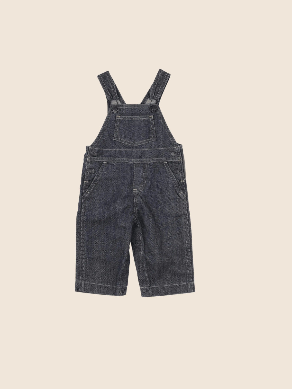 Petit Bateau - salopette bleu - 6 mois