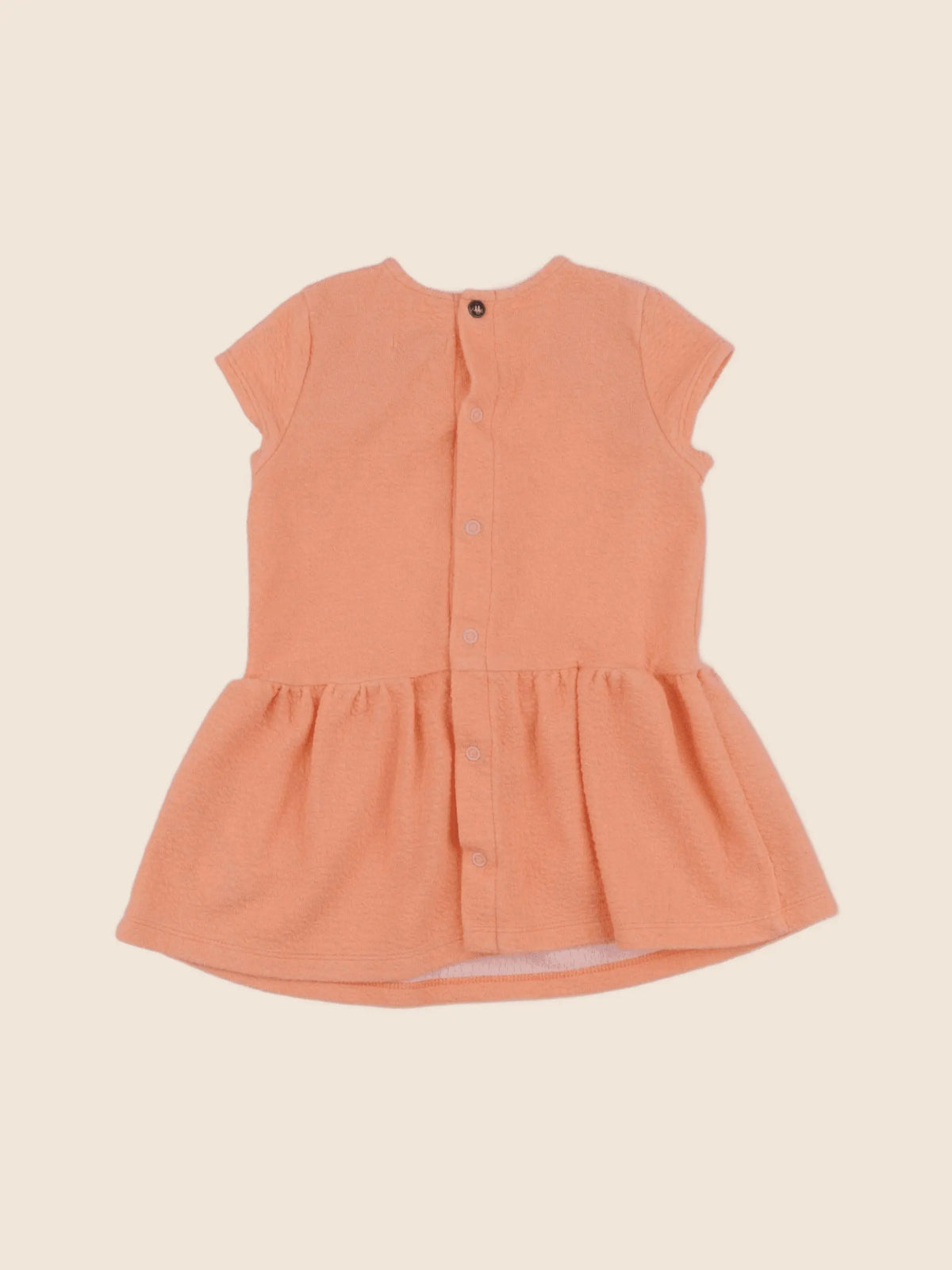 IKKS - robe orange - 12 mois