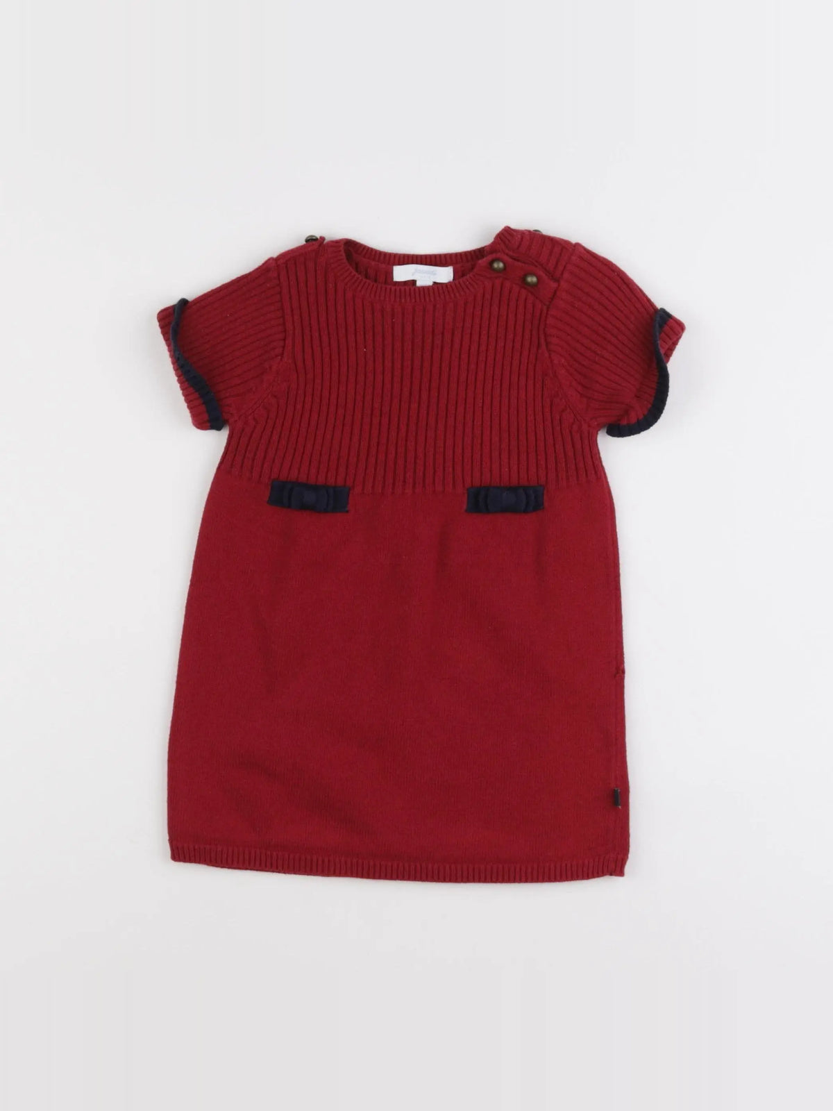 Jacadi - robe rouge - 18 mois