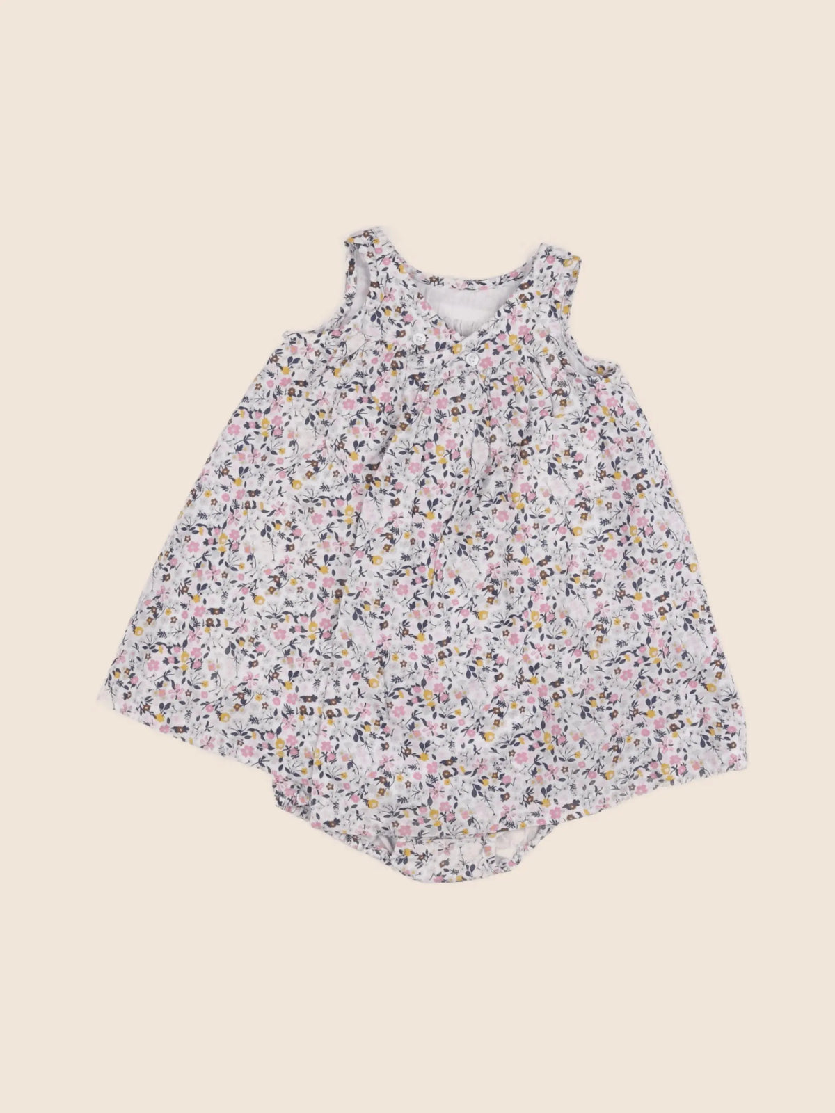 Boutchou - robe multicolore - 6 mois