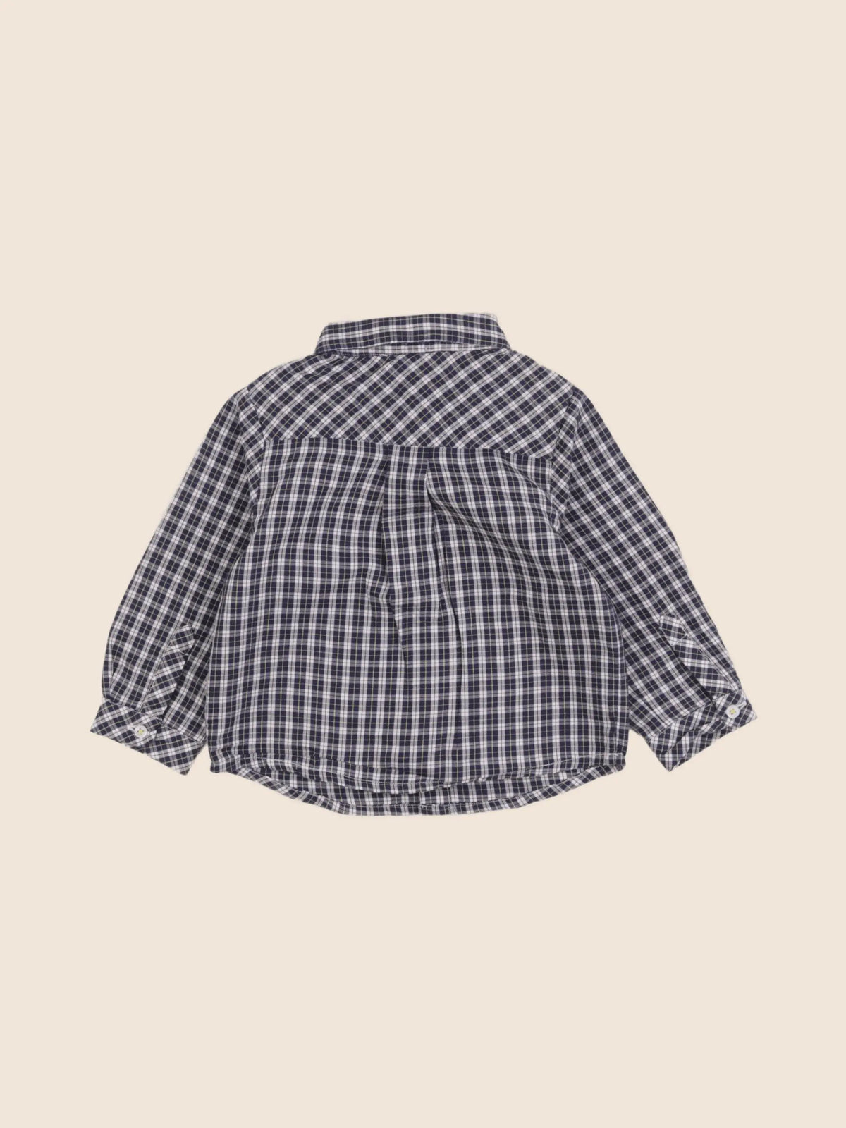 Jacadi - chemise bleu - 12 mois