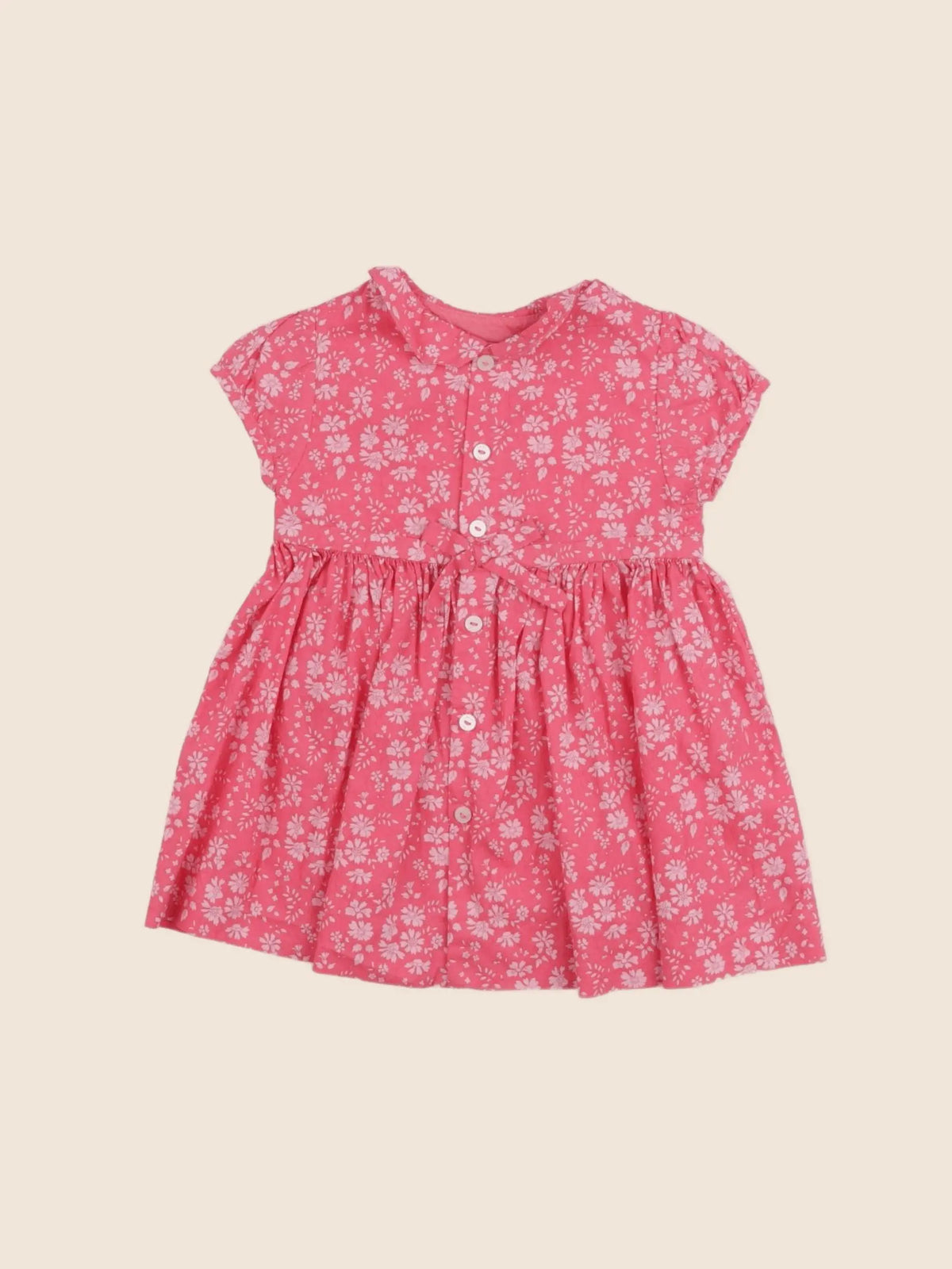 Jacadi - robe rose - 6 mois